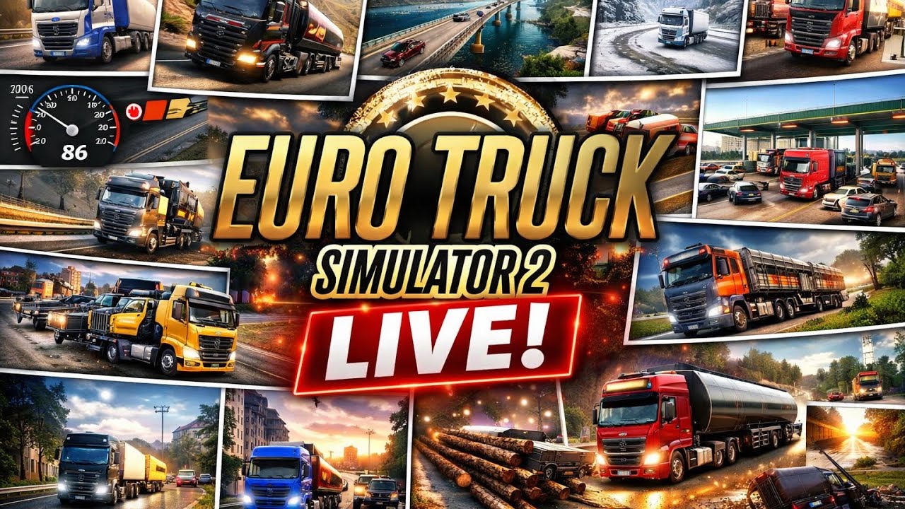Euro Truck Simulator 2 Gameplay Live