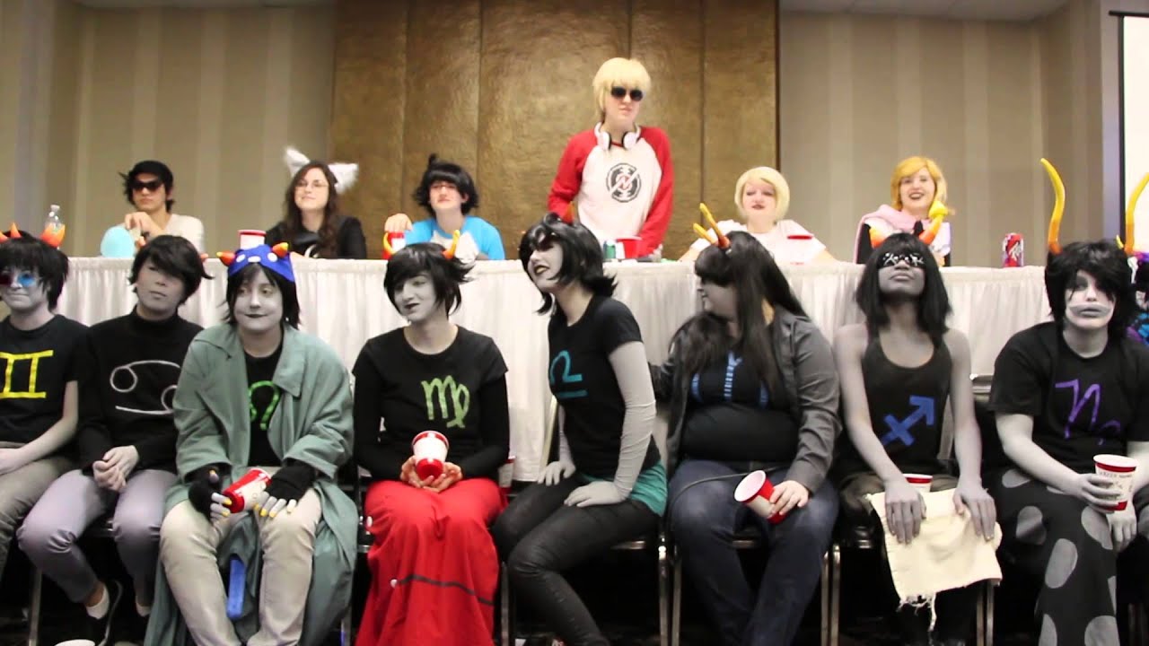 Anime Fusion 2013: Enter Panel Homestuck Panel