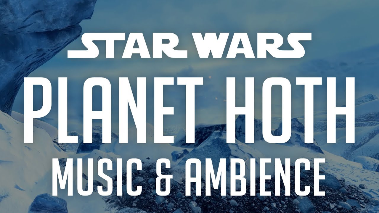 Planet Hoth | Star Wars Music & Ambience - Beautiful & Relaxing Changing Scenes from the Ice Planet