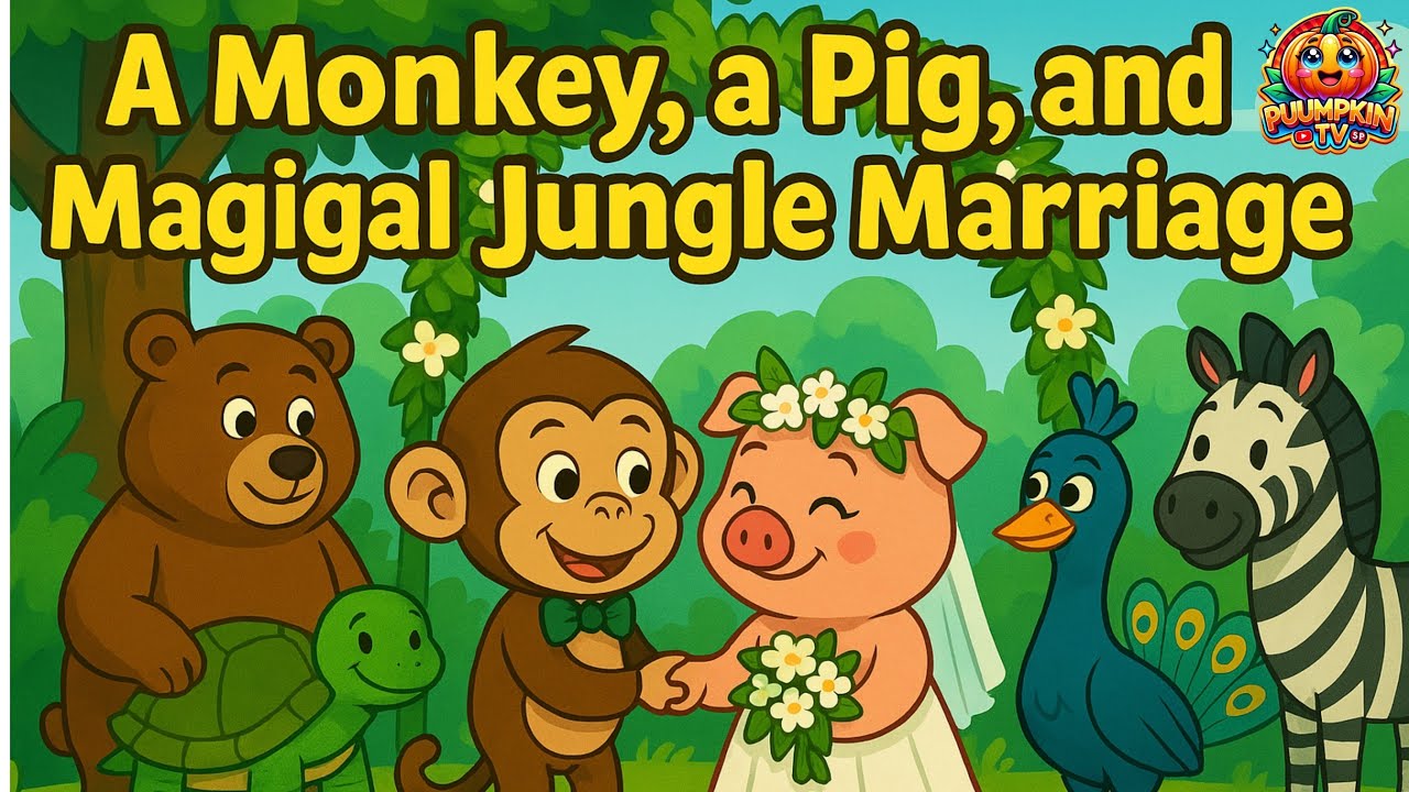 &ldquo;A Monkey, a Pig, and a Magical Jungle Marriage&rdquo; _ The Jungle Wedding @ Pumpkin Tv