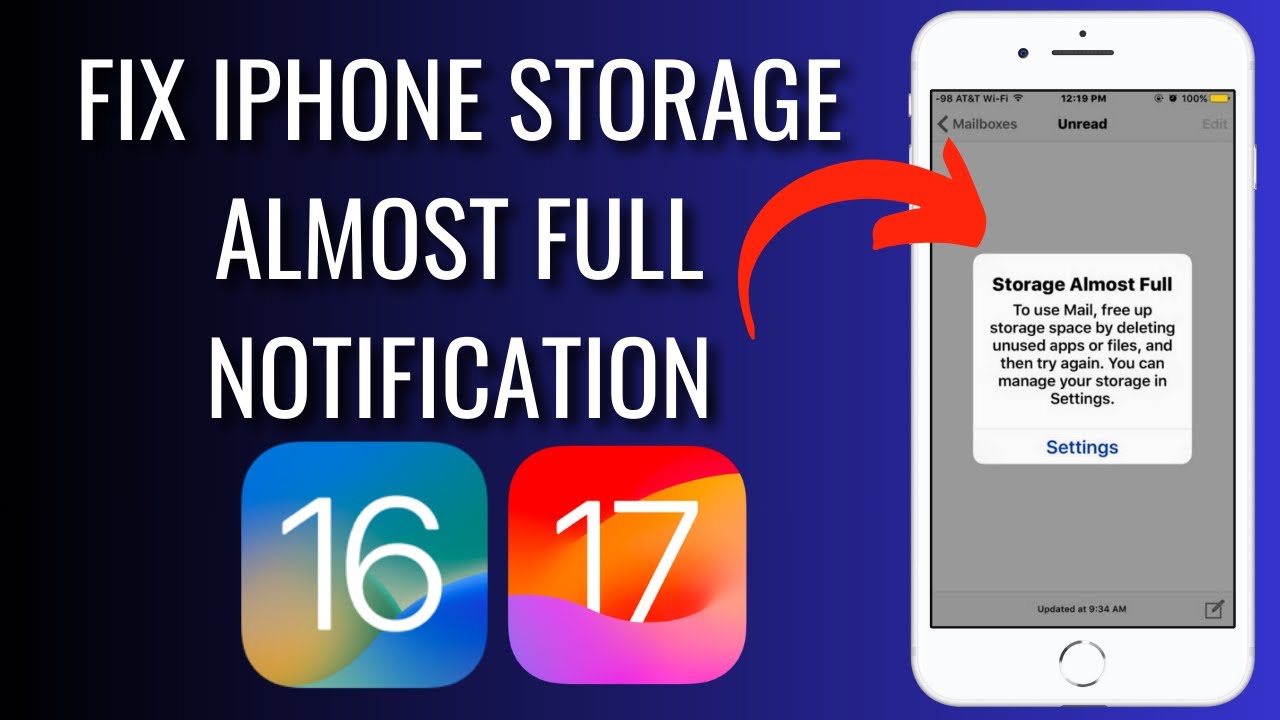 How To Fix iPhone Storage Almost Full Notification