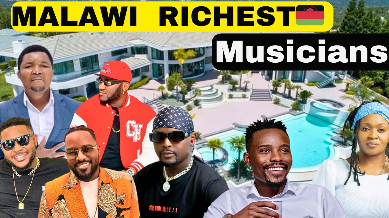 10 самых богатых музыкантов Малави 🇲🇼🇲🇼🔥