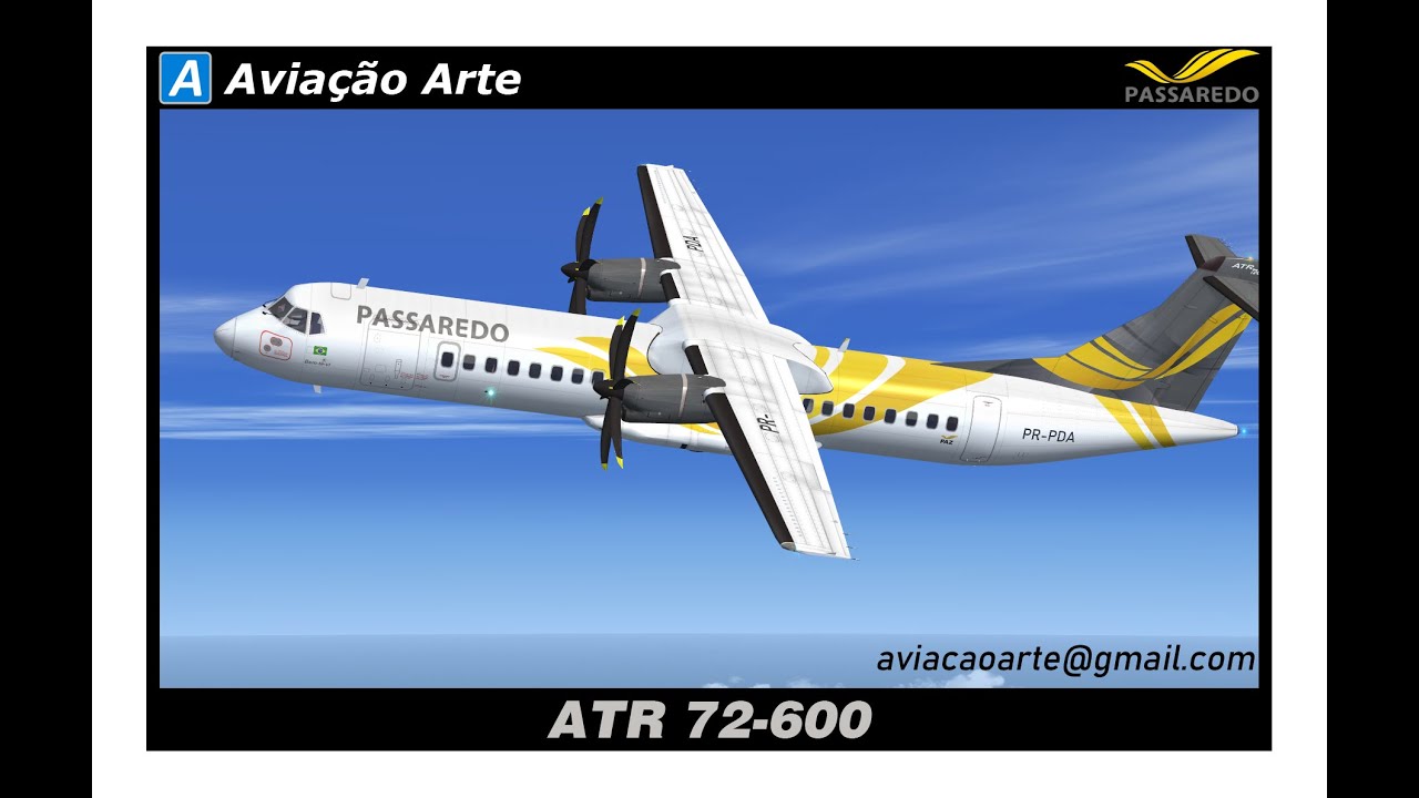 ATR 72-500 Passaredo - Voo de Teste