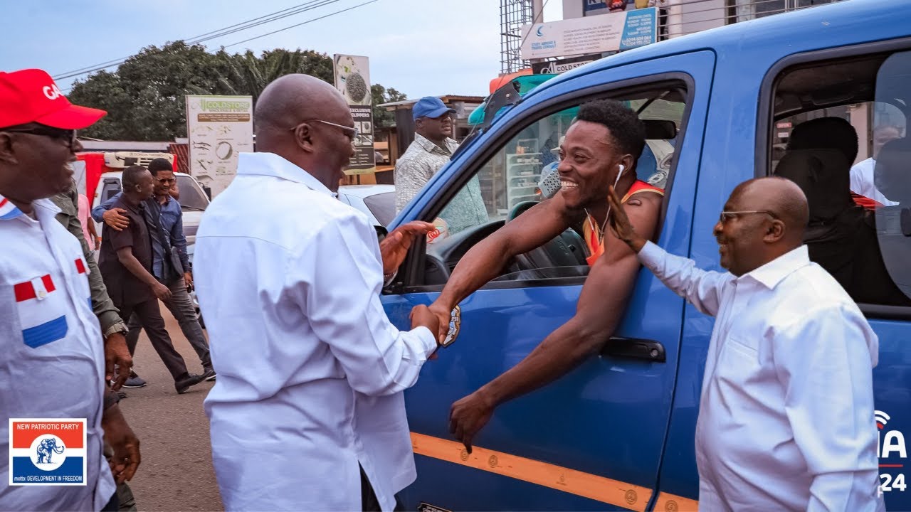 Dr. Bawumia Gains Massive Support from Drivers in Kwabenya and Taifa
