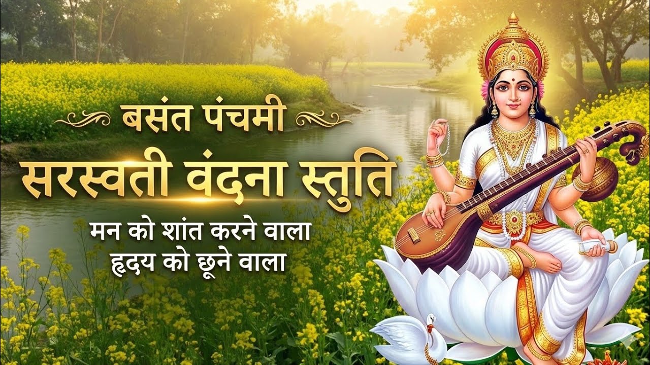 Basant Panchami Saraswati Vandana Bhajan | बसंत पंचमी गीत | Basant Panchami Geet Stuti