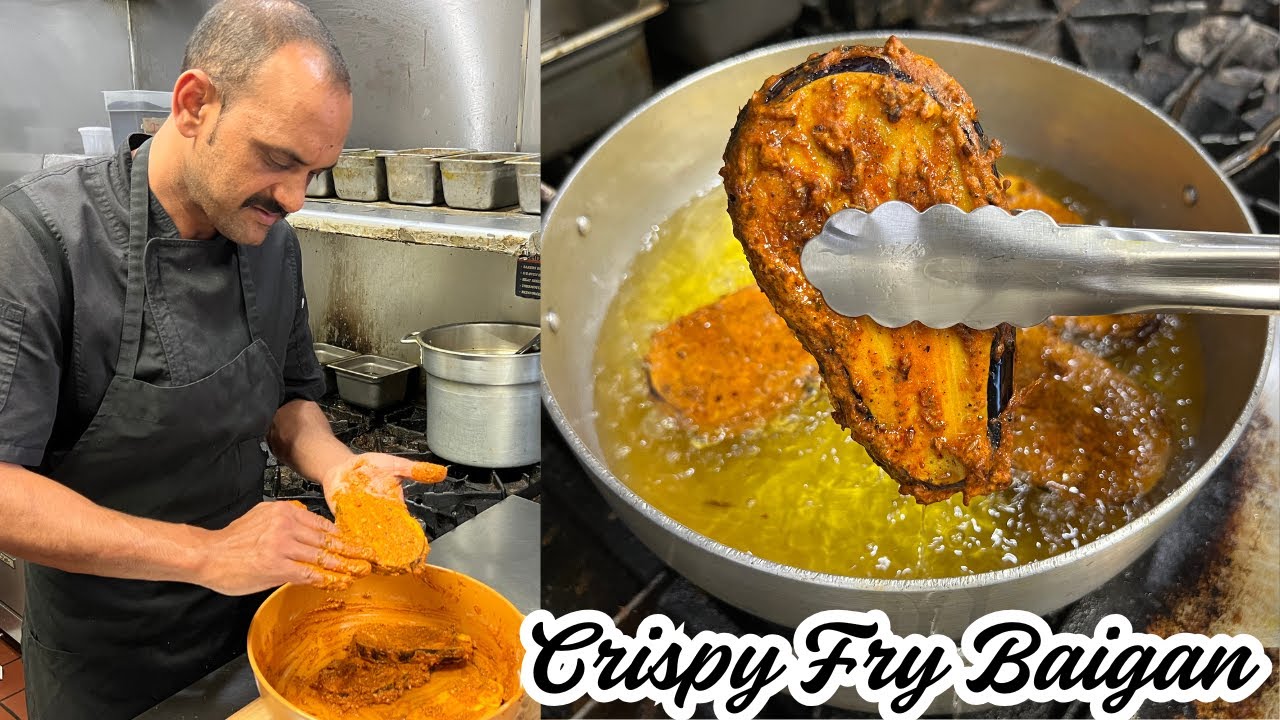 Crispy Fry Baigan | Baigan Ki Sabji | Brinjal Fry Recipe | Chef Khursheed Alam | Masala Baigan