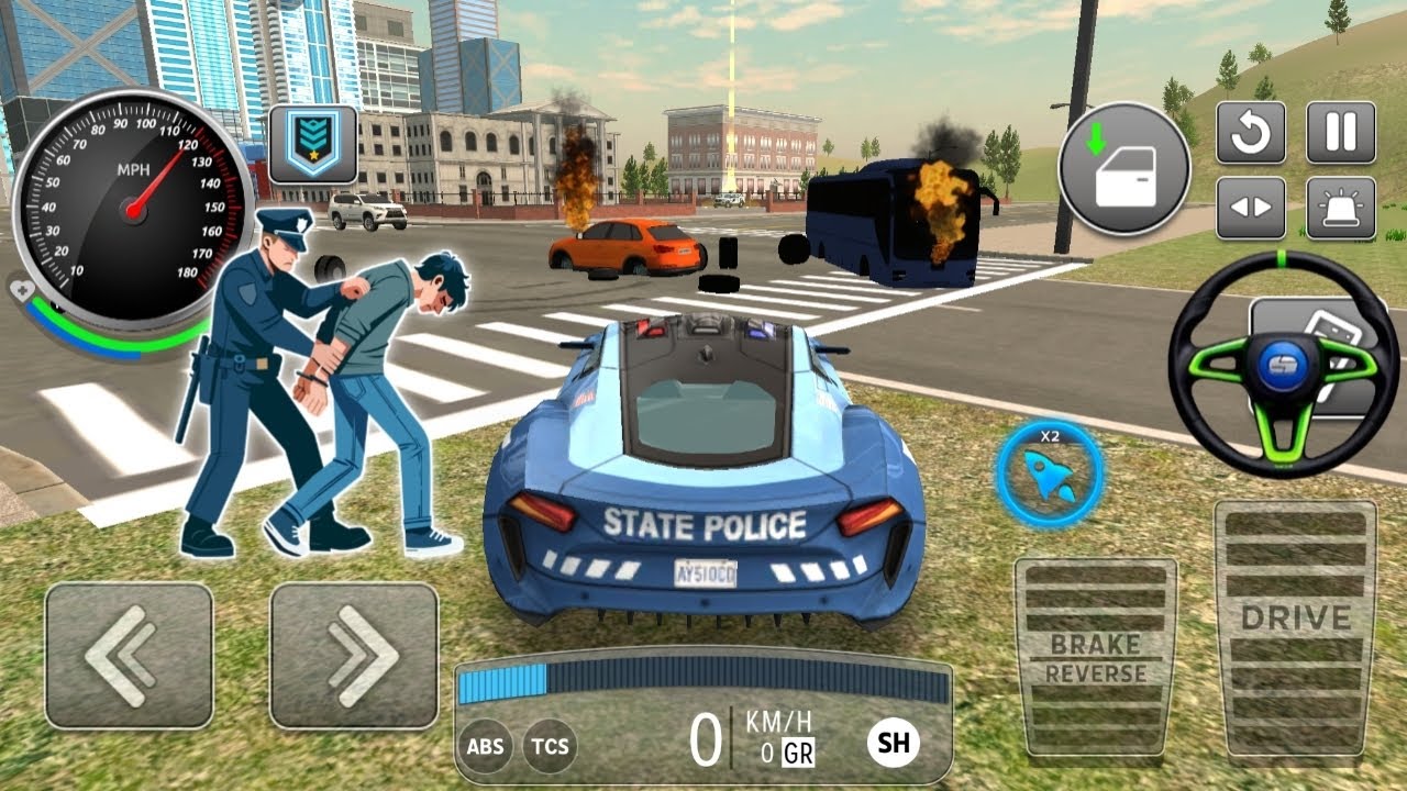 Police Car Driving Simulator 2026 | Chase Gameplay High Speed Police Chase 🚨 | 3D Simulator Game