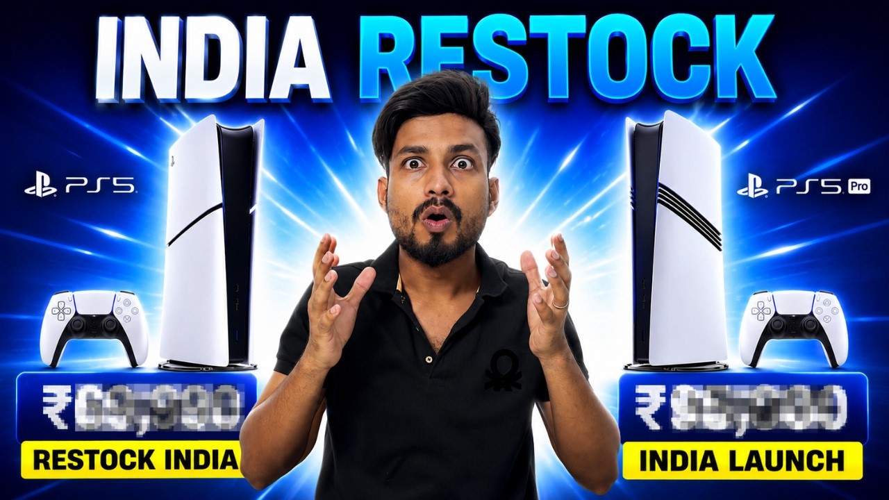 PS5 & PS5 Pro India: Official Restock, Launch Date & NEW Price Leak?