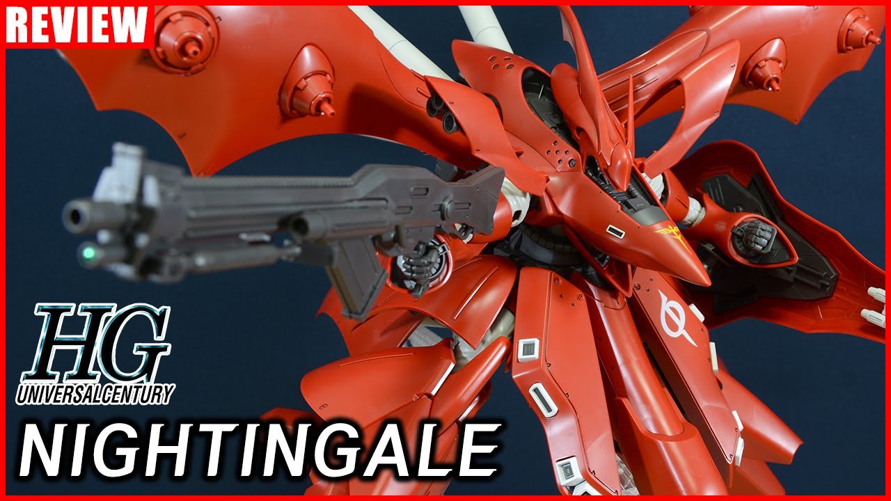 HG가 일 냈다 - HGUC 1/144 나이팅게일 [REVIEW]