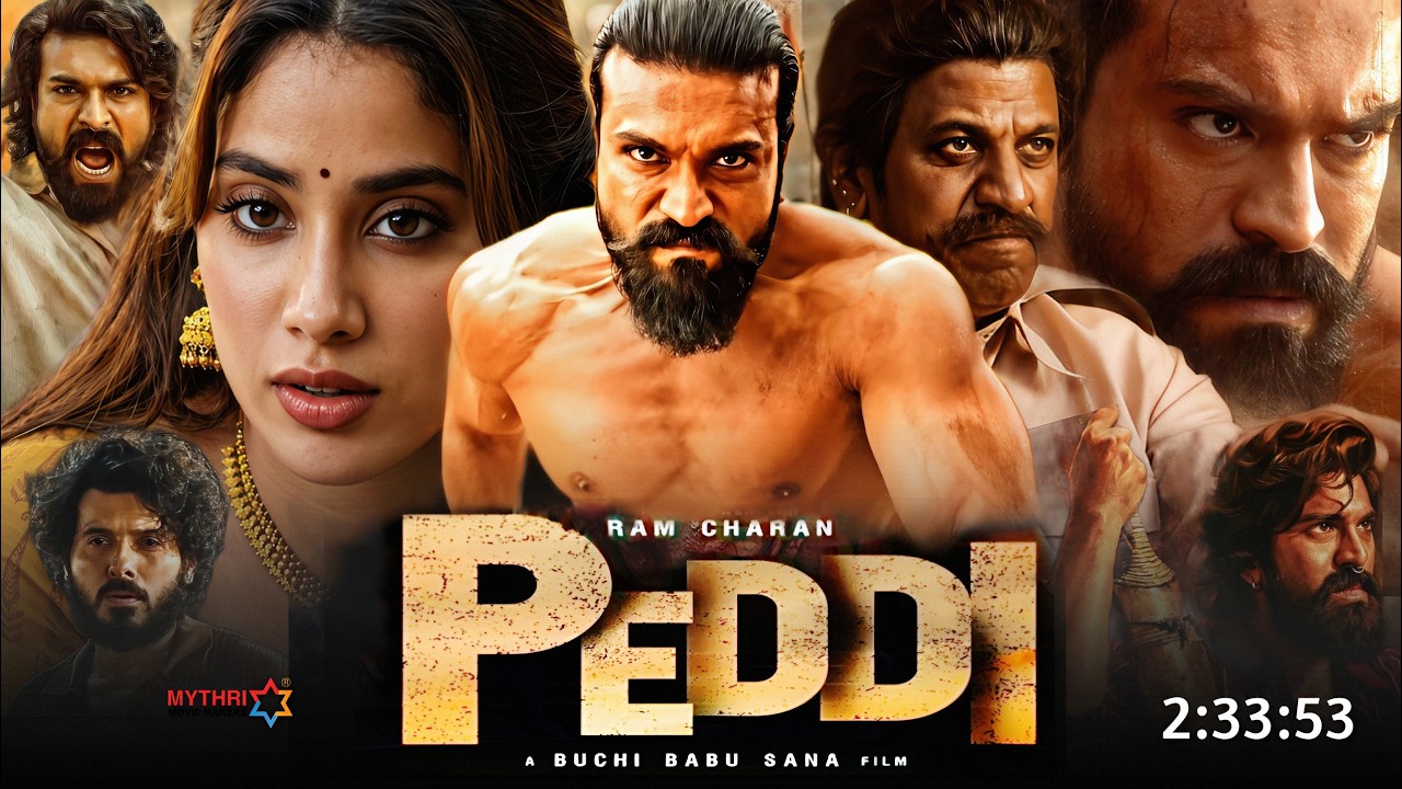 Peddi Full Movie Hindi Dubbed South 2026 Latest Ott Update | Ram Charan | Janhvi Kapoor | New Movie