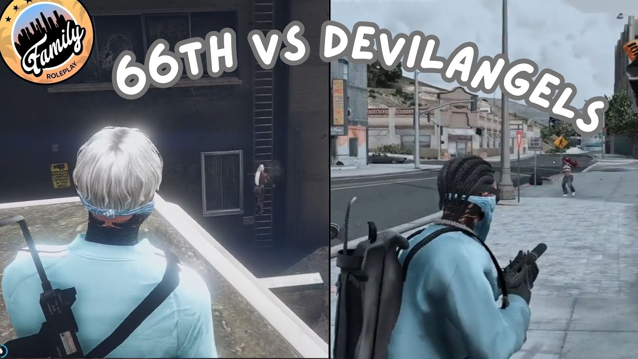 TIROTEO EN ATOM! |🌊 66th vs DevilAngels 😈 | FAMILY RP