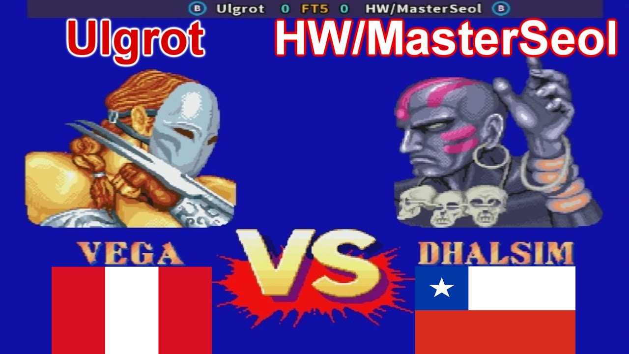 Street Fighter II': Champion Edition - Ulgrot vs HW/MasterSeol