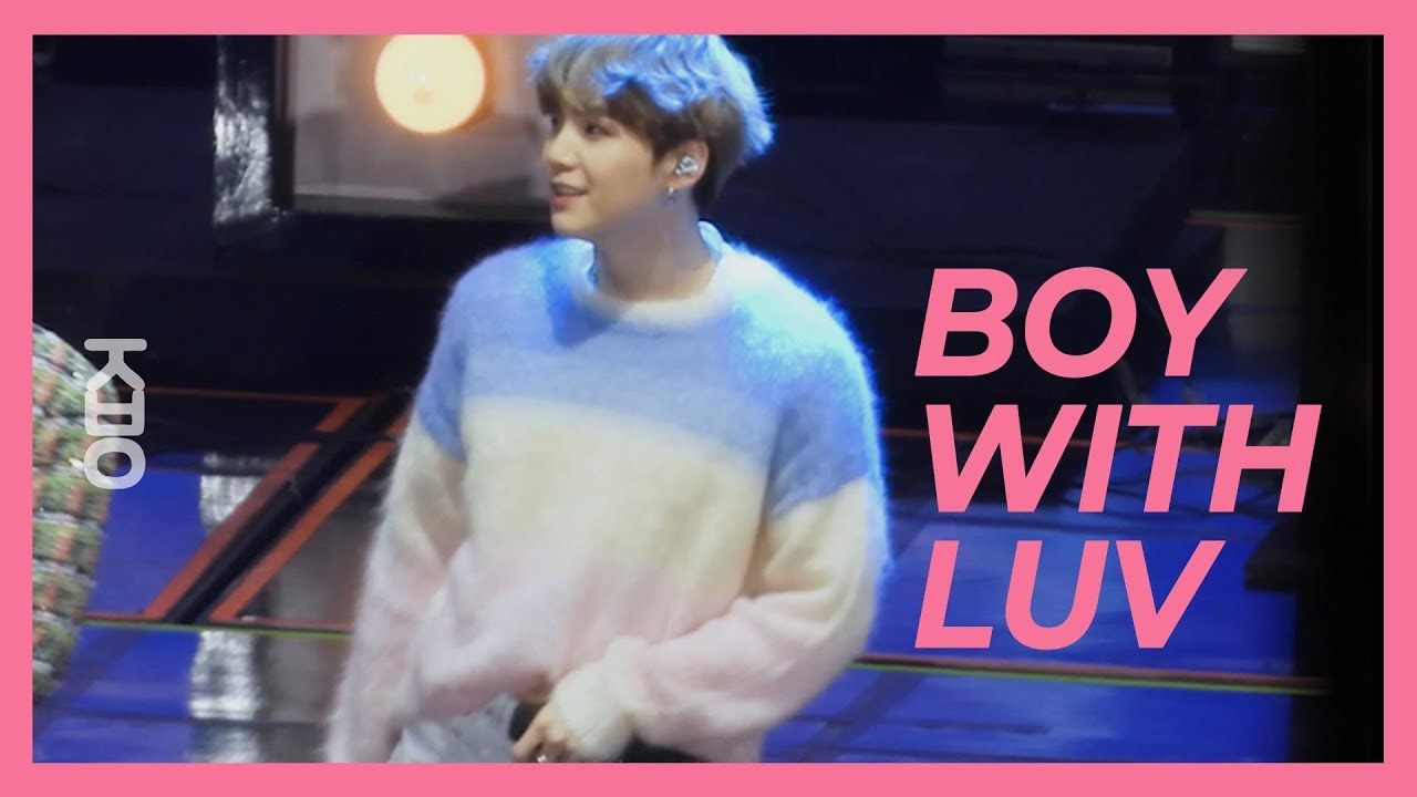 [ SUGA CAM ] 200105 4K 'BOY WITH LUV'  @ GDA GOCHEOK SKY DOME