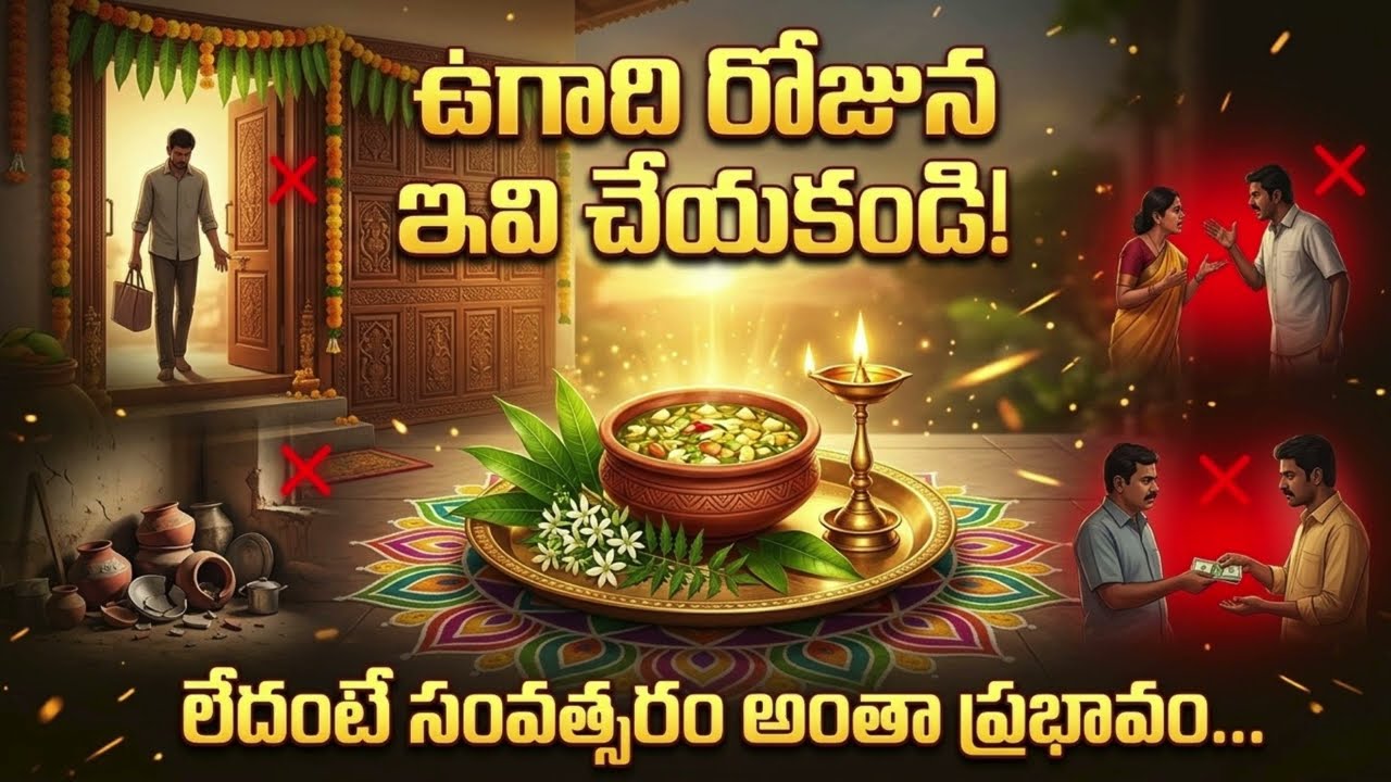 ఉగాది రోజున ఈ పనులు చేయకండి | Ugadi 2026 Special | Ugadi Traditions Telugu
