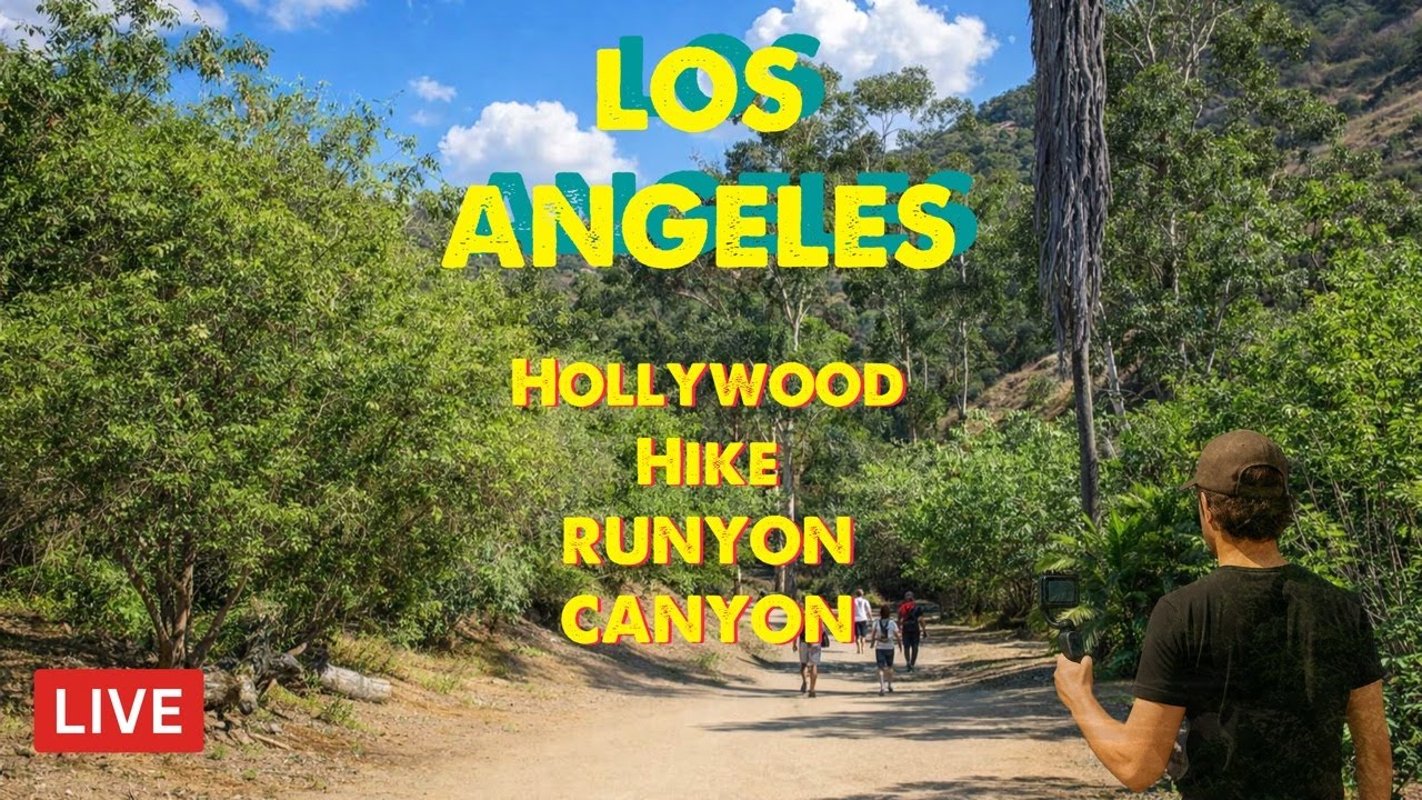 LIVE LOS ANGELES • Hollywood Hills runyon Hike cam