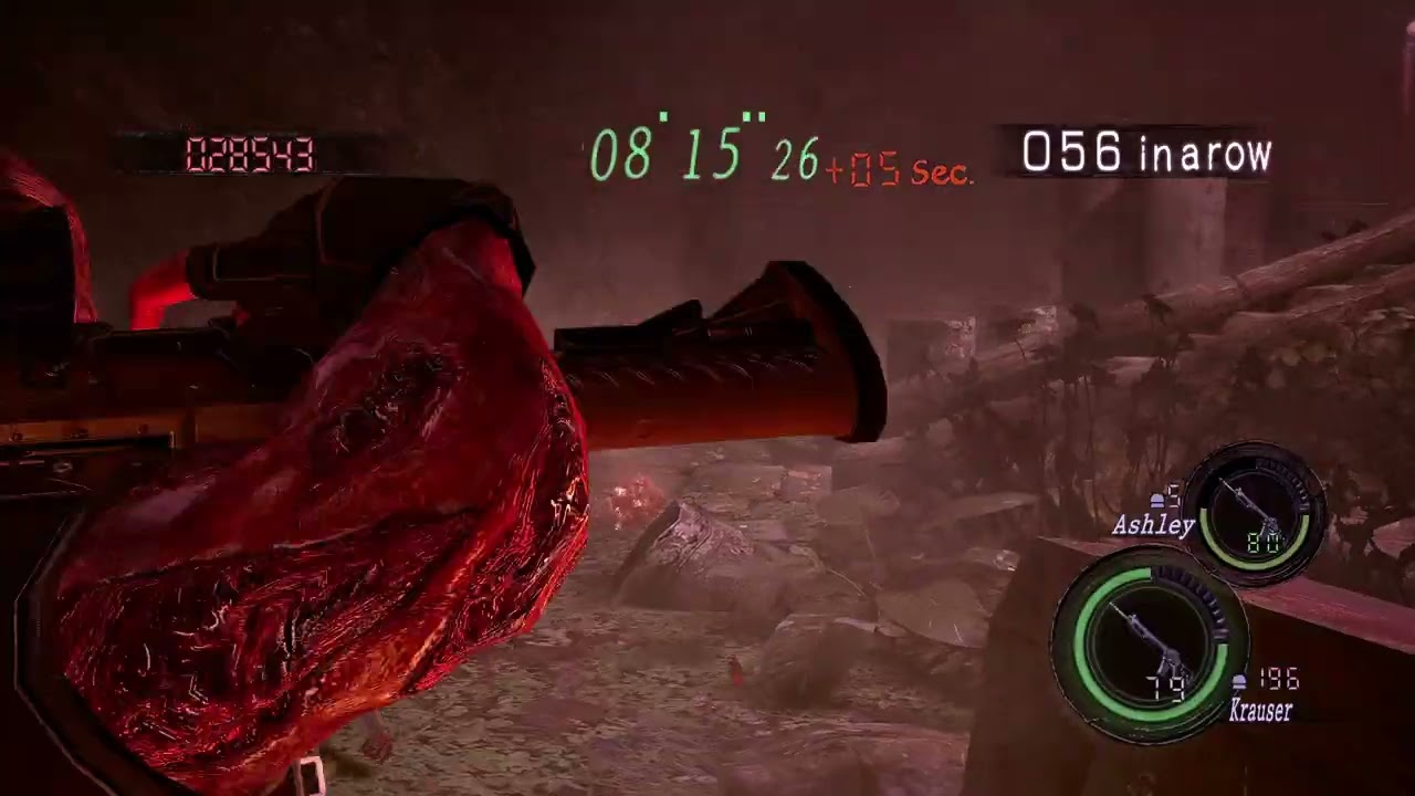 Resident Evil 5 Underground Garden Mercenaries ~ Lahey Level Pack 1 with Mutated Krauser & Ashley