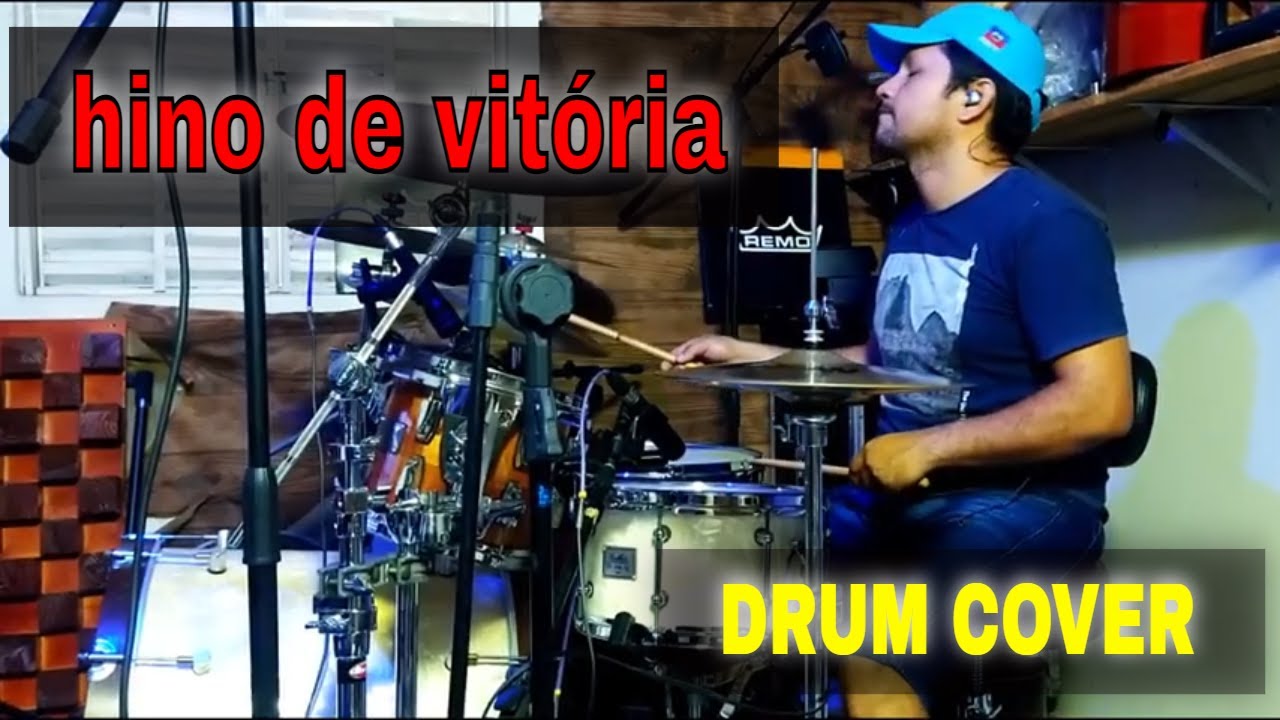 Hino de vit&oacute;ria-cassiane Drum cover #GUILHEU CUSTOM