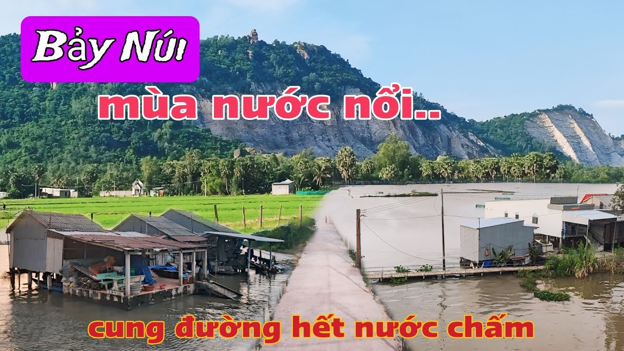 Khám Phá Cung Đường Mùa Nước Nổi Tuyệt Đẹp Vùng 7 Núi An Giang Biên Giới Việt Nam Campuchia