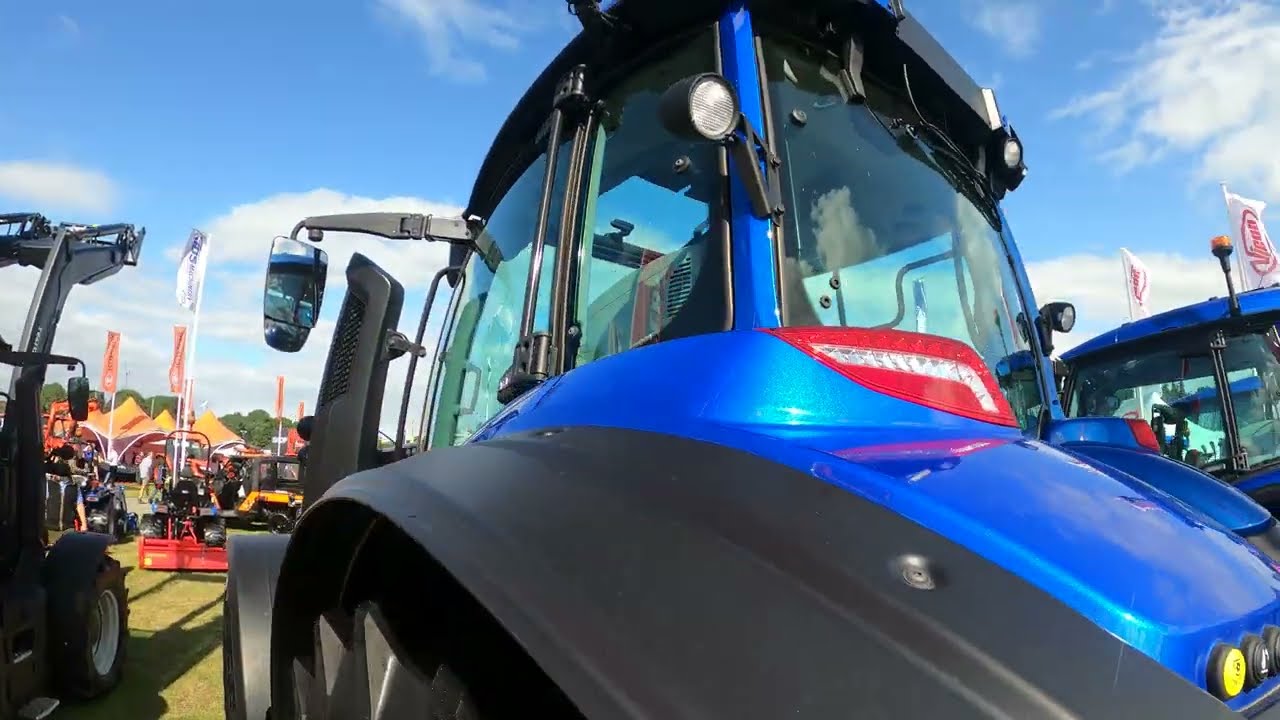 2023 Valtra T215 Active 7.4 Litre 6-Cyl Diesel Tractor (215/230HP) JDS Machinery at Royal Welsh 2023