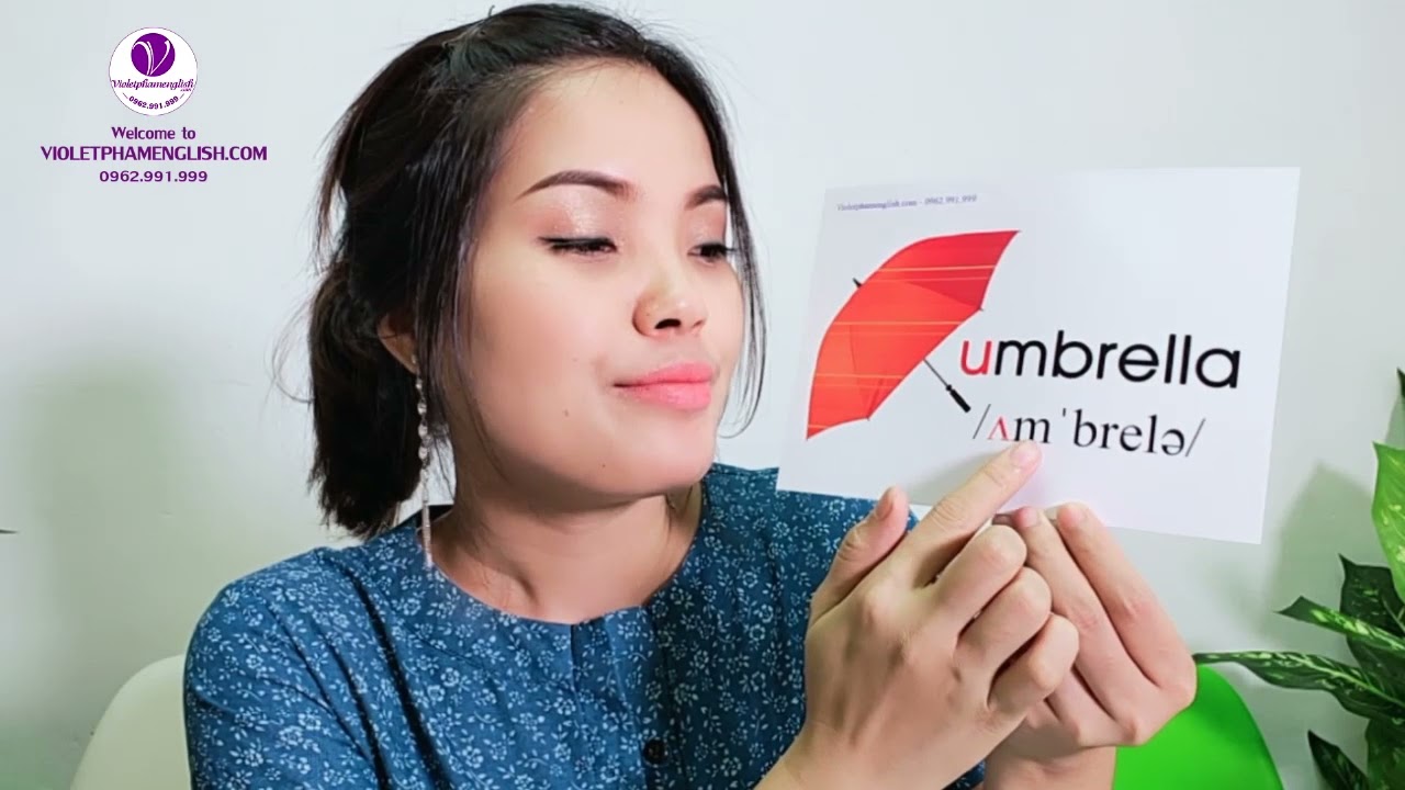UNIT 7 : U - UMBRELLA - C&Ocirc; GI&Aacute;O VIOLET PHAM