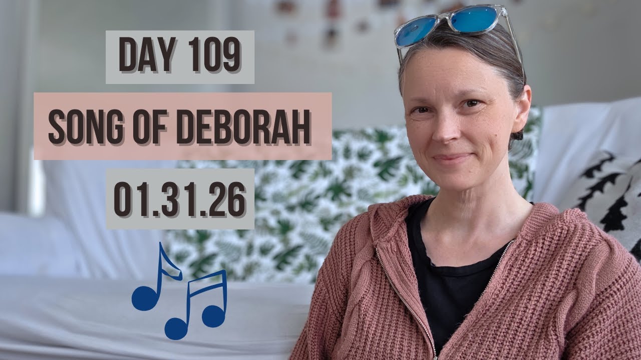 Day 109 Read Along With Me 1-31-26 One Year Daily Bible Reading KJV Audio