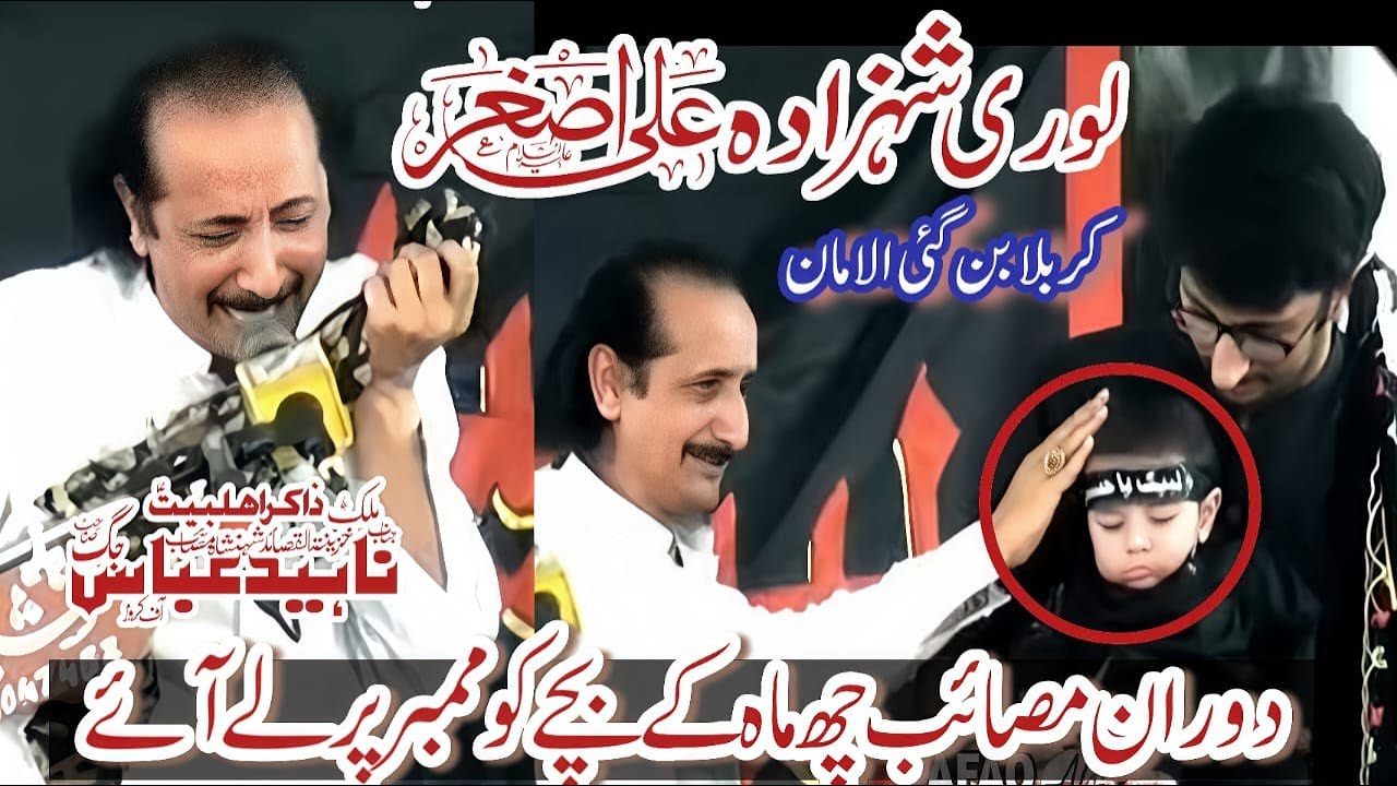 Lori shahzada Ali Asghar A.s || Zakir Naheed Abbas Jag || Mujza lori
