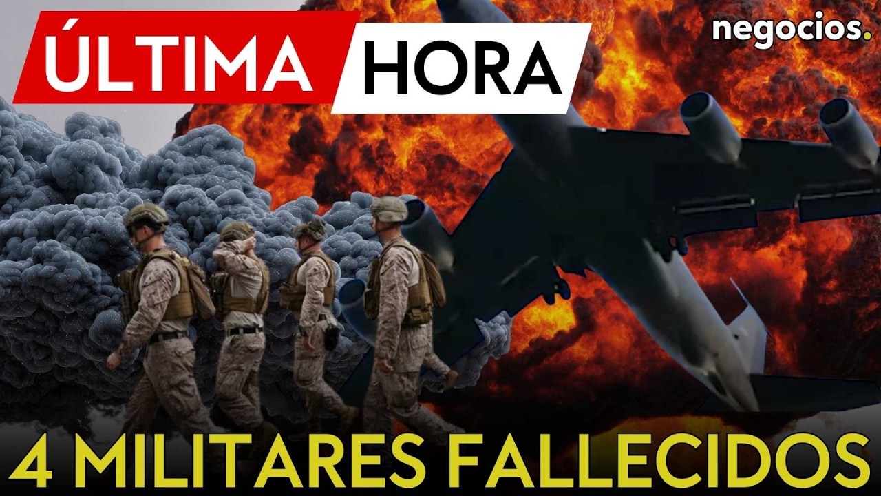 ÚLTIMA HORA | Mueren cuatro militares de EEUU en el accidente del avión cisterna en Iraq