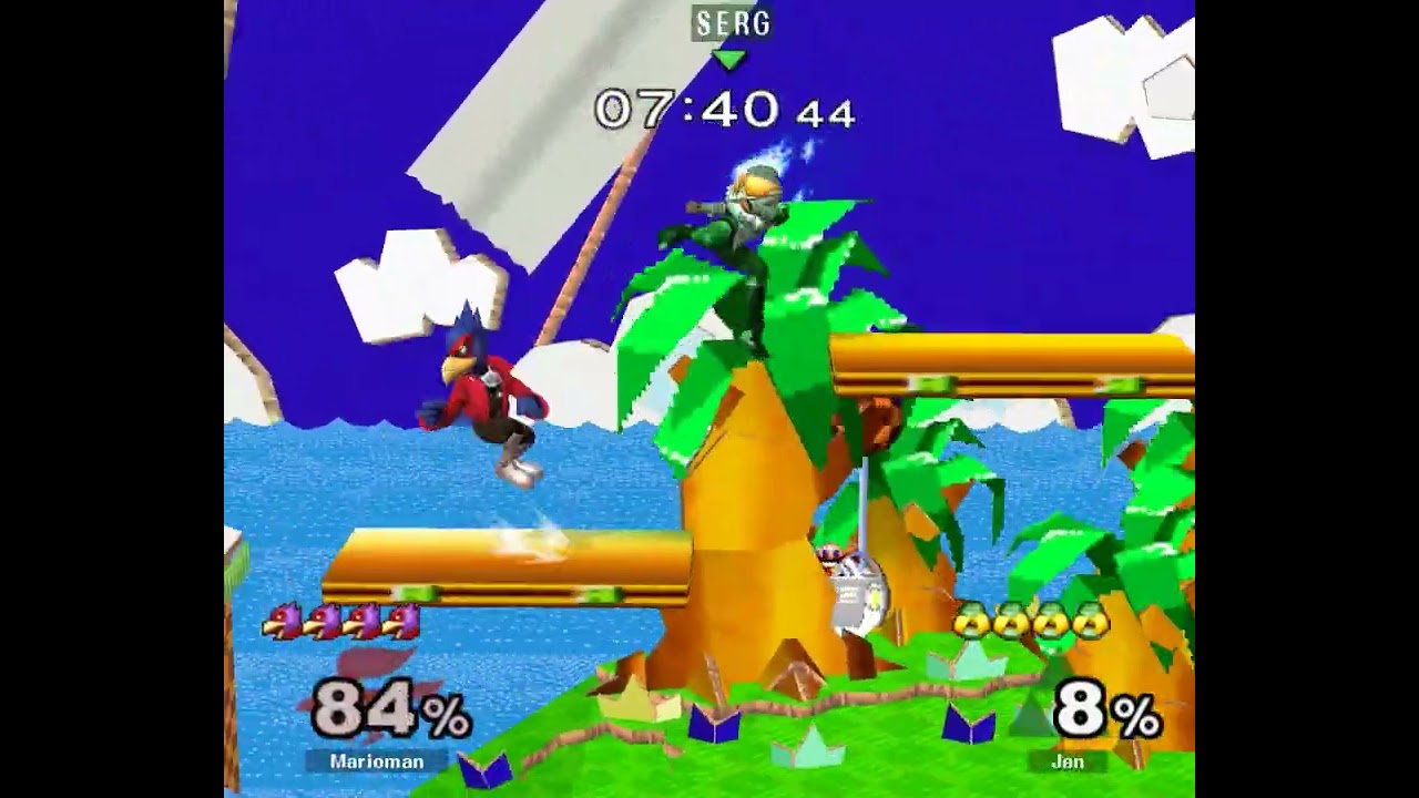 Marioman ⟮Falco⟯ vs Jen ⟮Sheik⟯ – WSF Cheba Hut Spring of ⟮Marioman＿s⟯ Rebirth
