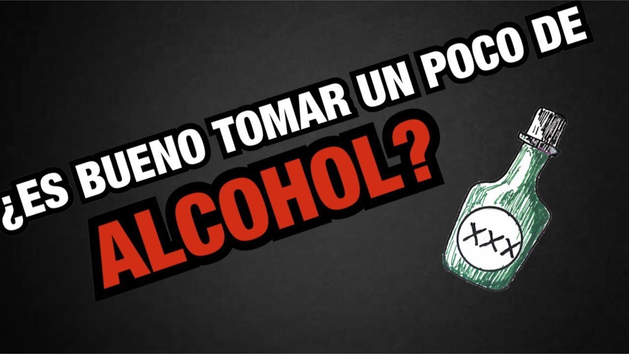 ¿Es bueno tomar UN POCO de alcohol?