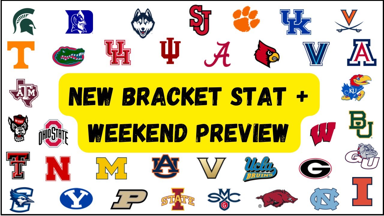 New Bracket Stat + Weekend Preview