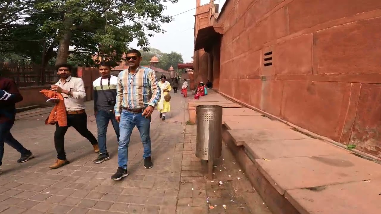 🇮🇳🚶 Agra Taj Mahal West Gate Entrance City Walk  - Immersion in India HD 4K