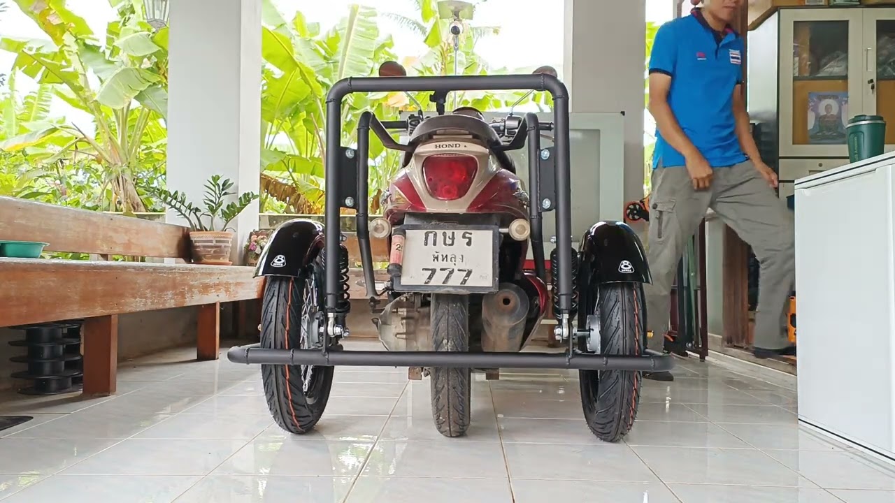 ล้อกันล้มมินิ 100 ซม. Elderly Mobility Vehicle รถผู้สูงอายุ Scoopy i Training Wheels สกูปปี้ รุ่นแรก