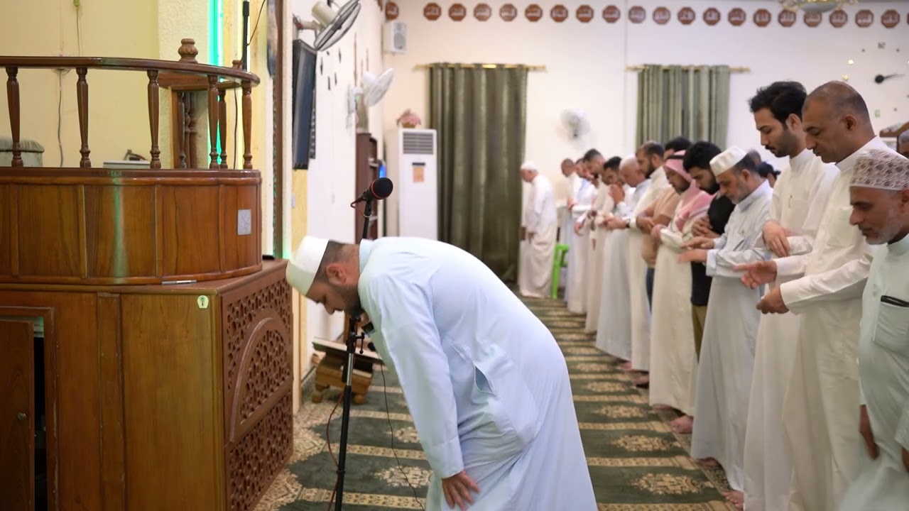 فضيلة القارئ الدكتور علي ساجد ليالي القيام في جامع خالد بن الوليد
