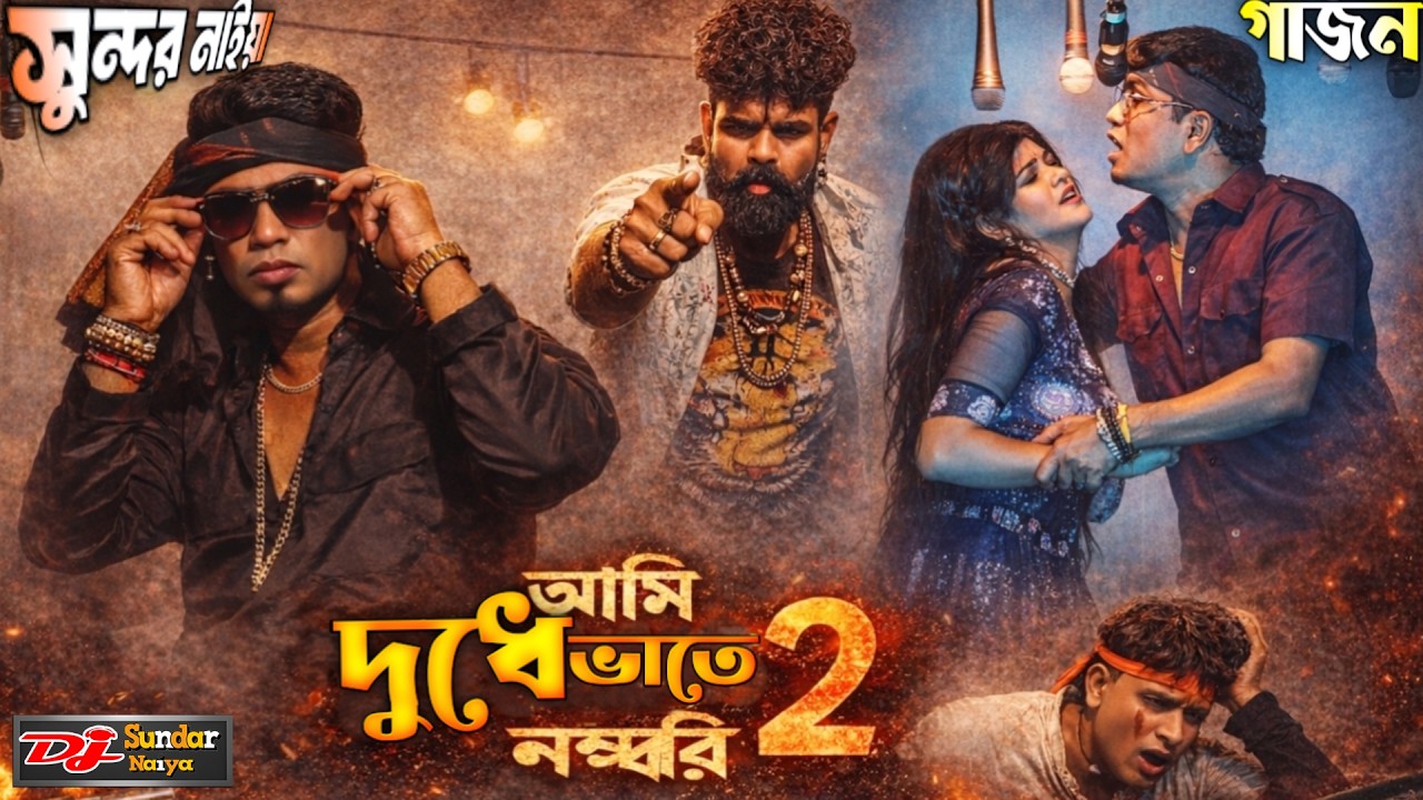 সুন্দর নাইয়া নতুন গাজন 2026। আমি দুধে ভাতে ২ নম্বরী। Sundar Naiya Notun Gajon 2026। Dj Sundar Naiya