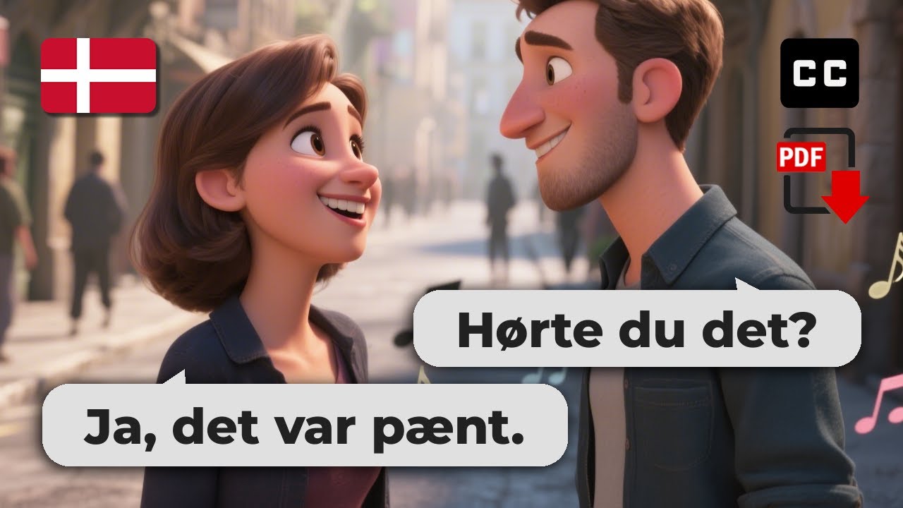 Learn Danish Through Conversation: 10 Real-Life Situations You Can't Miss! 🇩🇰