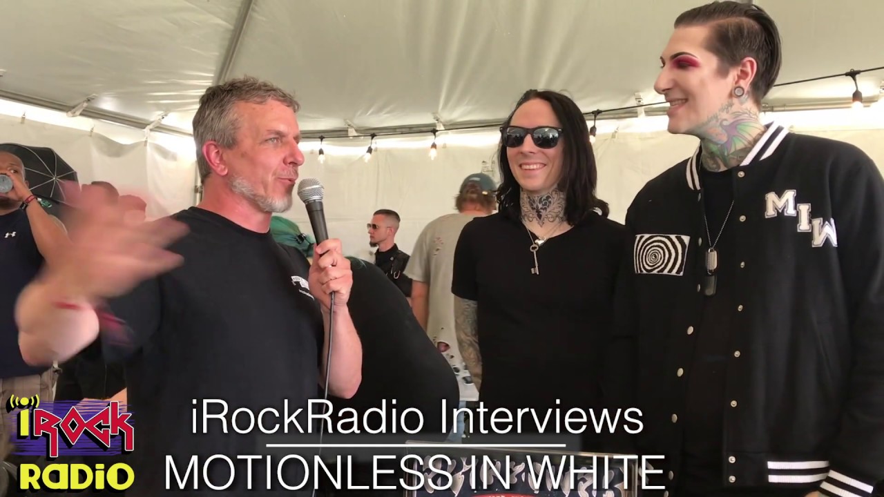 iRockRadio берет интервью у группы Motionless in White на фестивале Epicenter 2019.