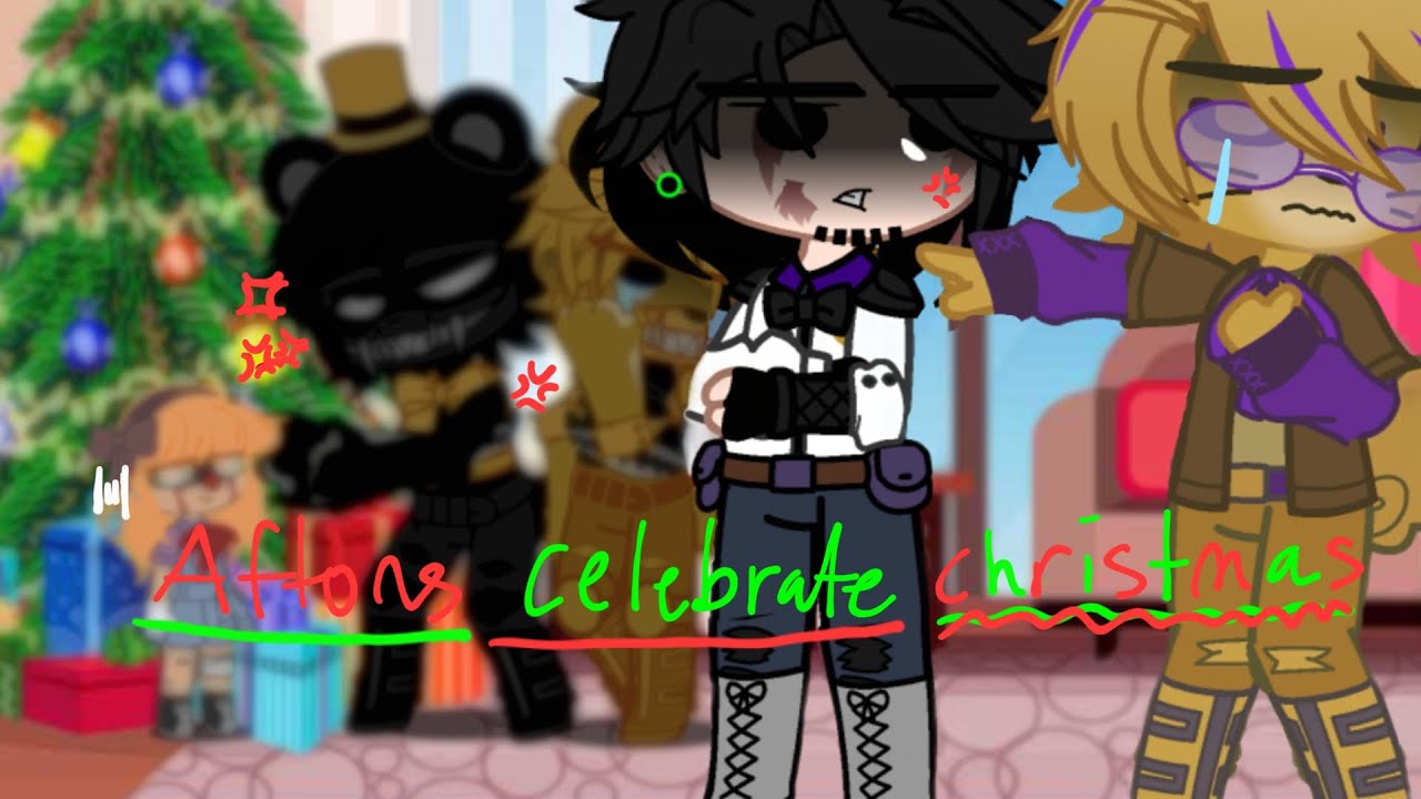 Aftons+others celebrate Christmas // my AU