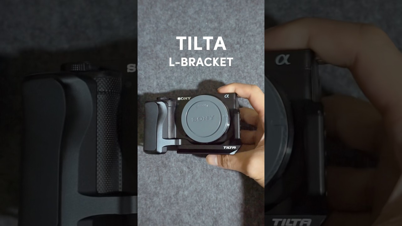 TILTA L-BRACKET With Sony Zv-E10 #sony #sonyzve10 #tilta #tiltalbracket