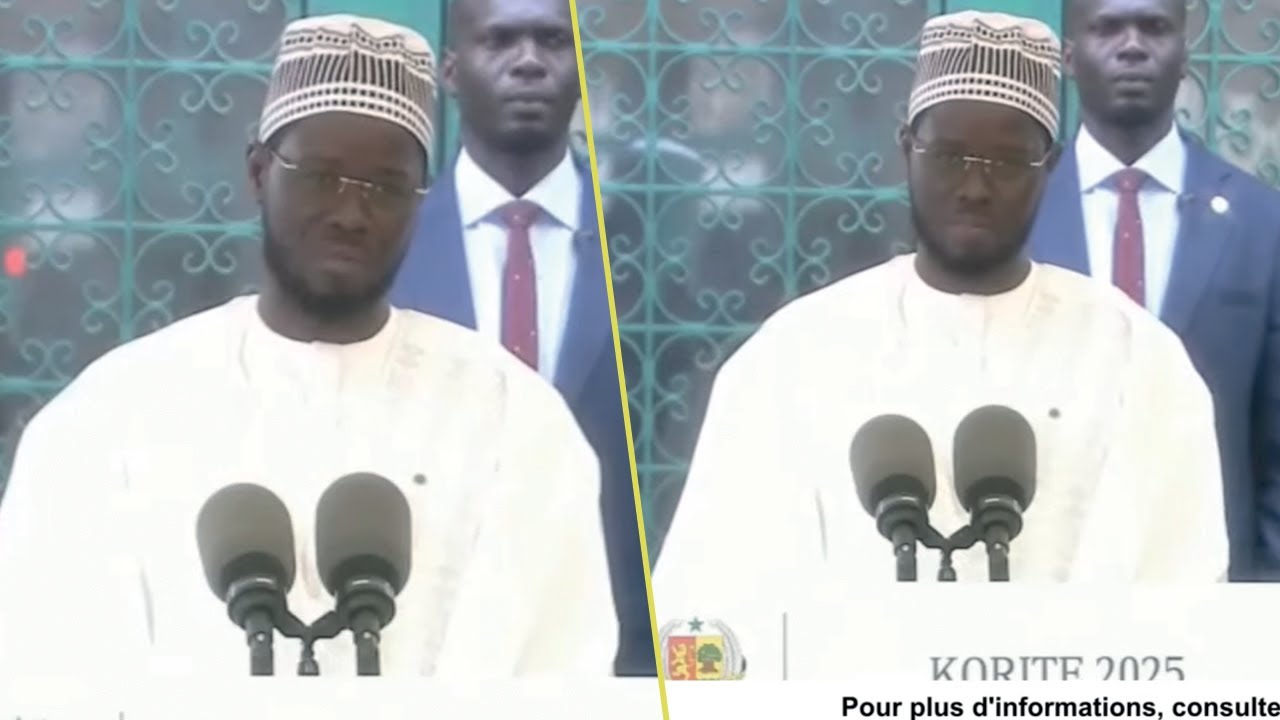 Grande Mosquée: Le Discours de unificateur du Pr Bassirou Diomaye Faye après la prière de Korité