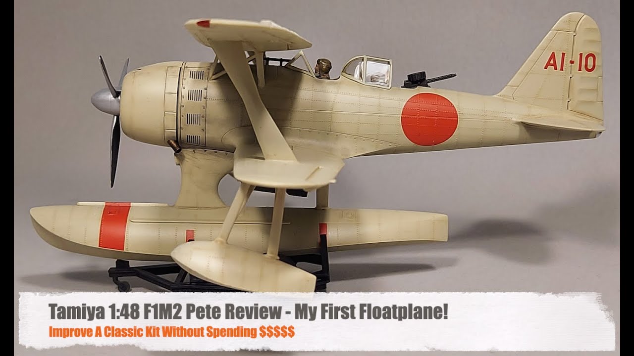 Tamiya 1:48 F1M2 Pete Review - Painting A Tamiya Model Kit!