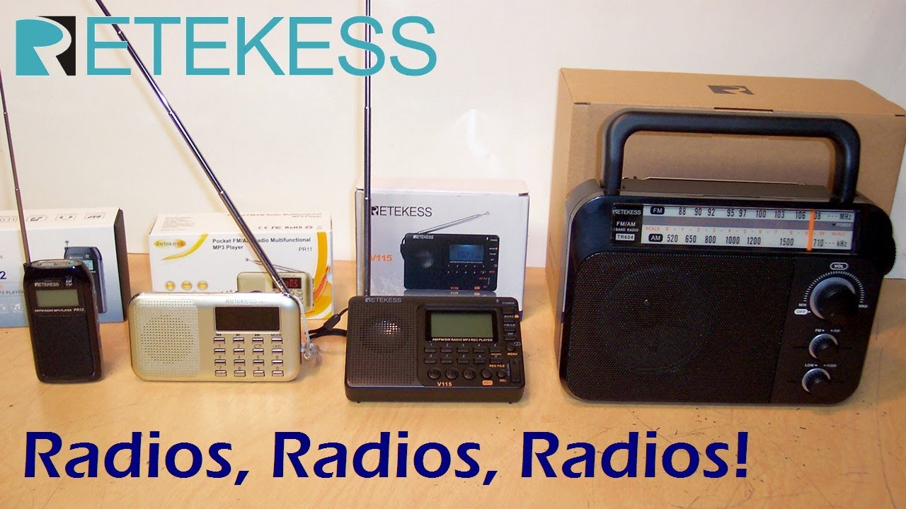Retekess radio roundup: a range of receivers reviewed rigorously
