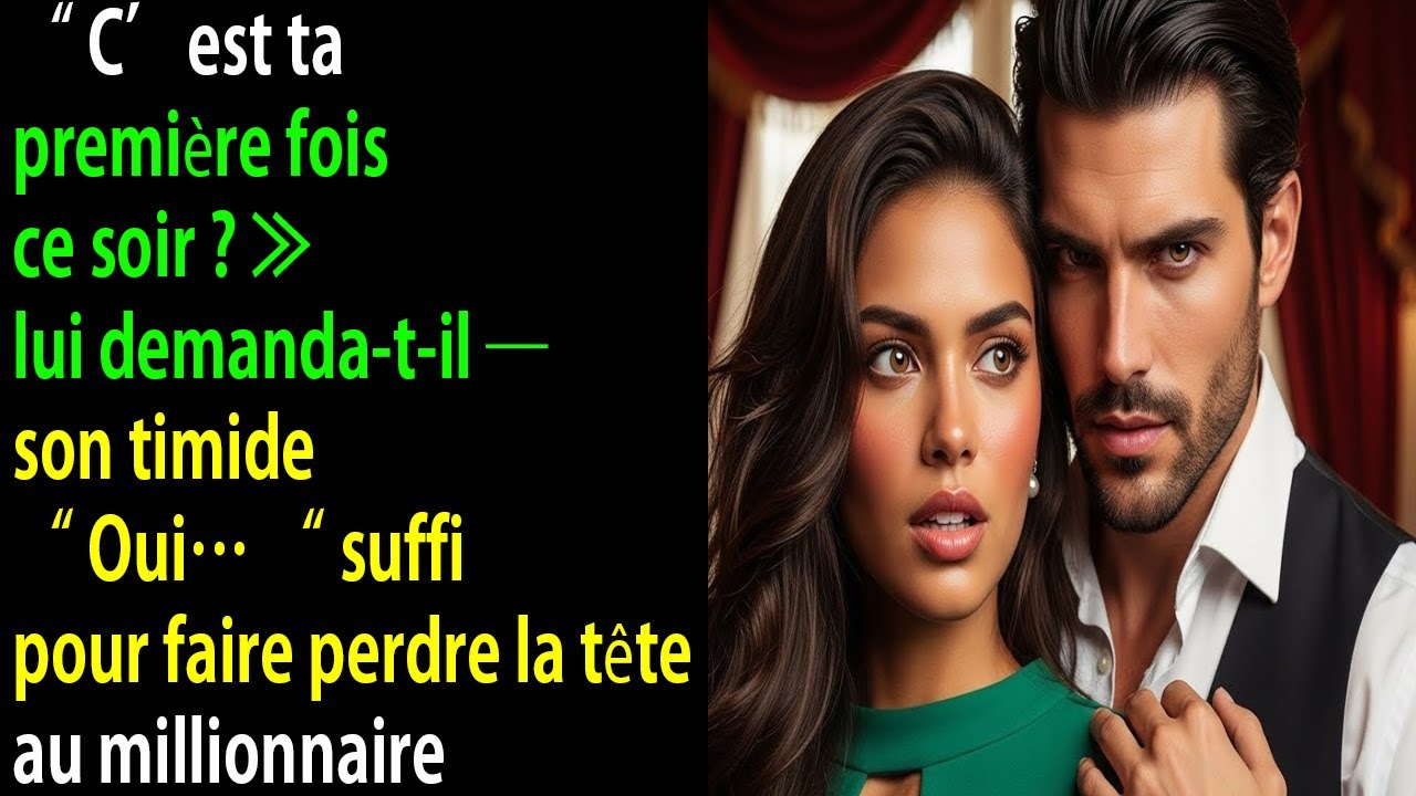 « C’est ta première fois ? » demande-t-il… son petit « oui » rend le millionnaire fou. 🔥