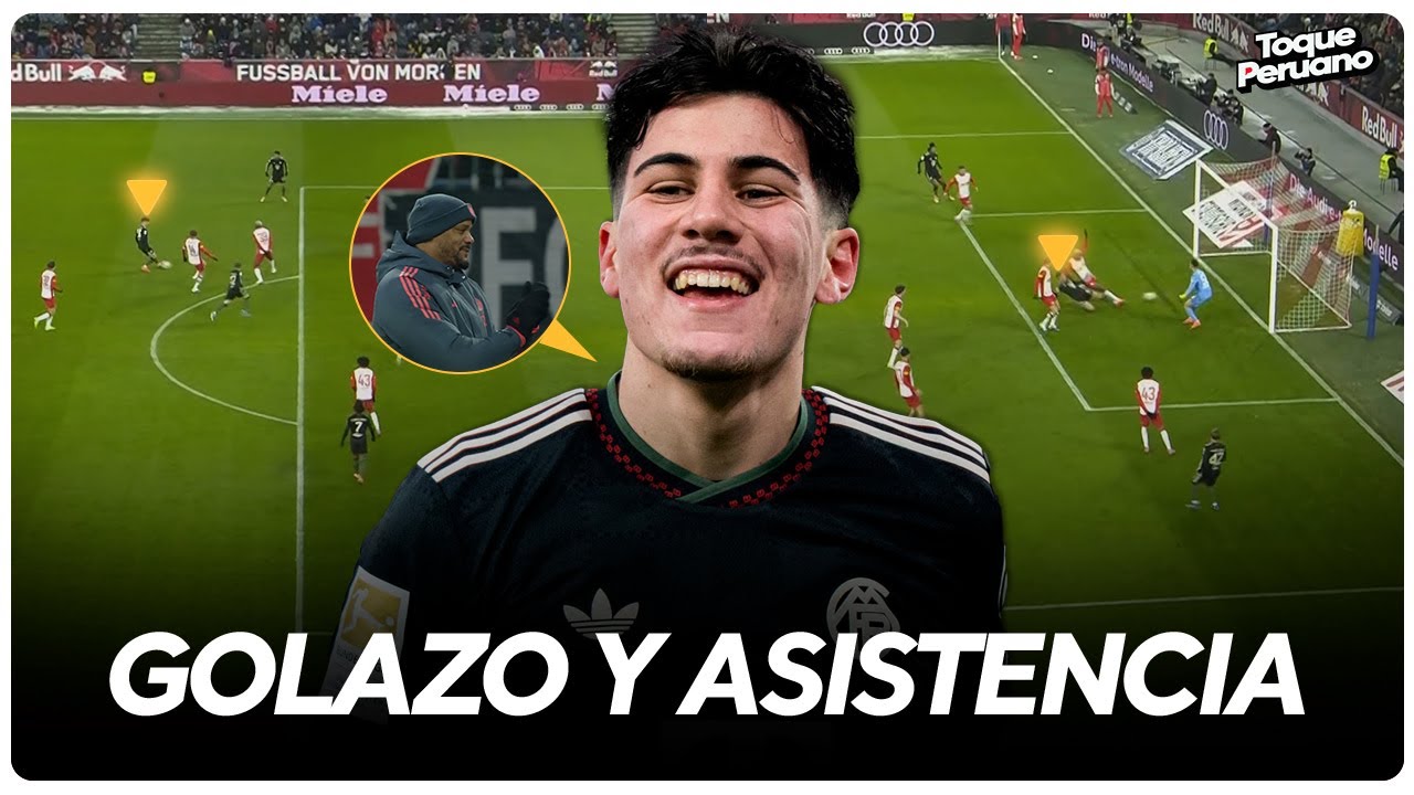 ¡FELIPE CHÁVEZ EMOCIONA a KOMPANY con GOLAZO y ASISTENCIA en BAYERN!🤯
