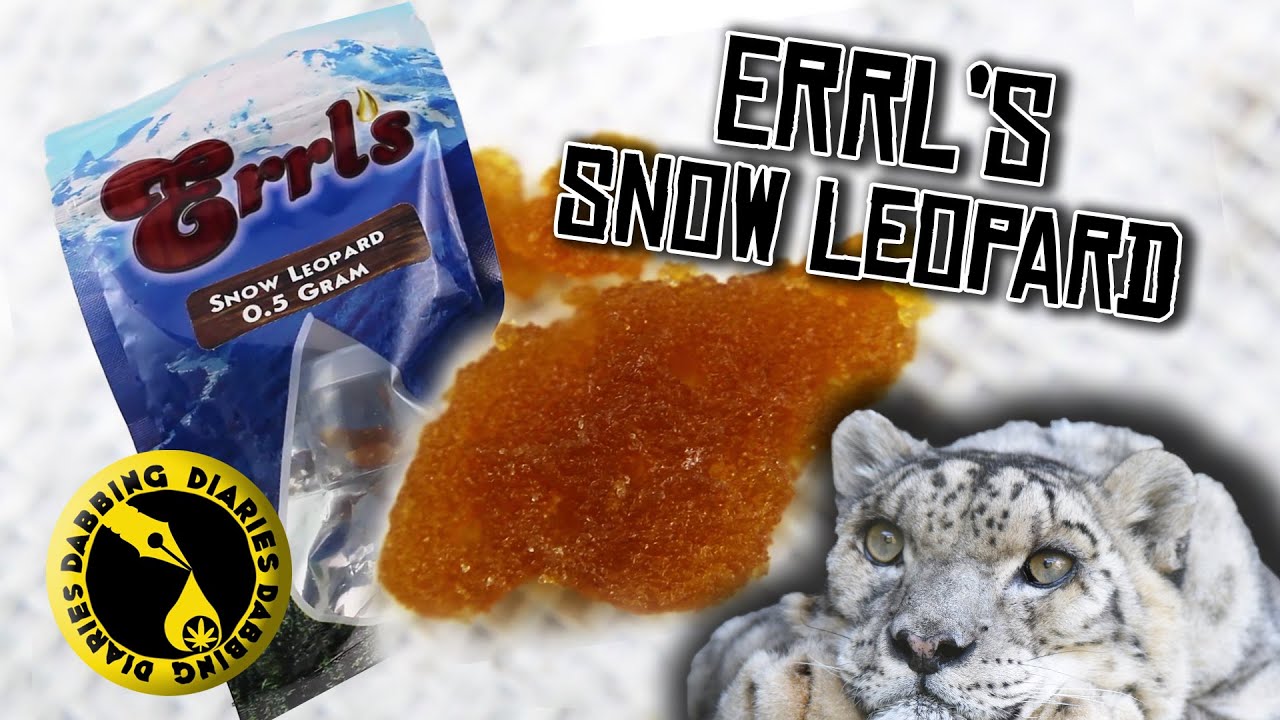 Errl's Concentrates - Snow Leopard (Indica)
