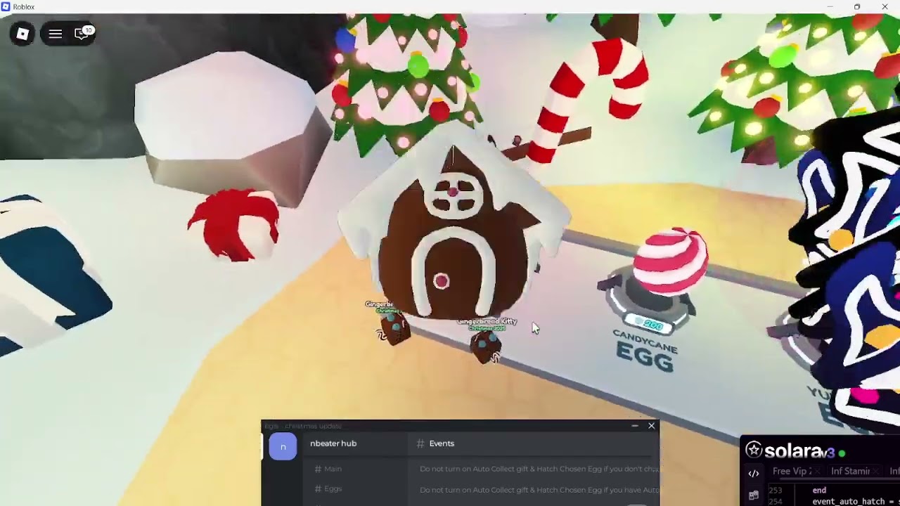 Bubble gum simulator infinity Christmas event script **WORKING!!**