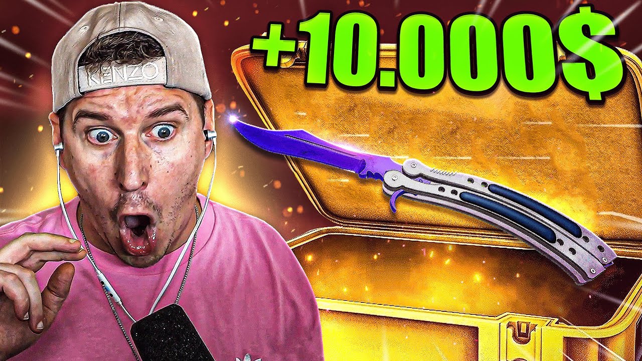 SU PRIMERA CAJA... CUCHILLO DE +10.000$ - REACCIONANDO