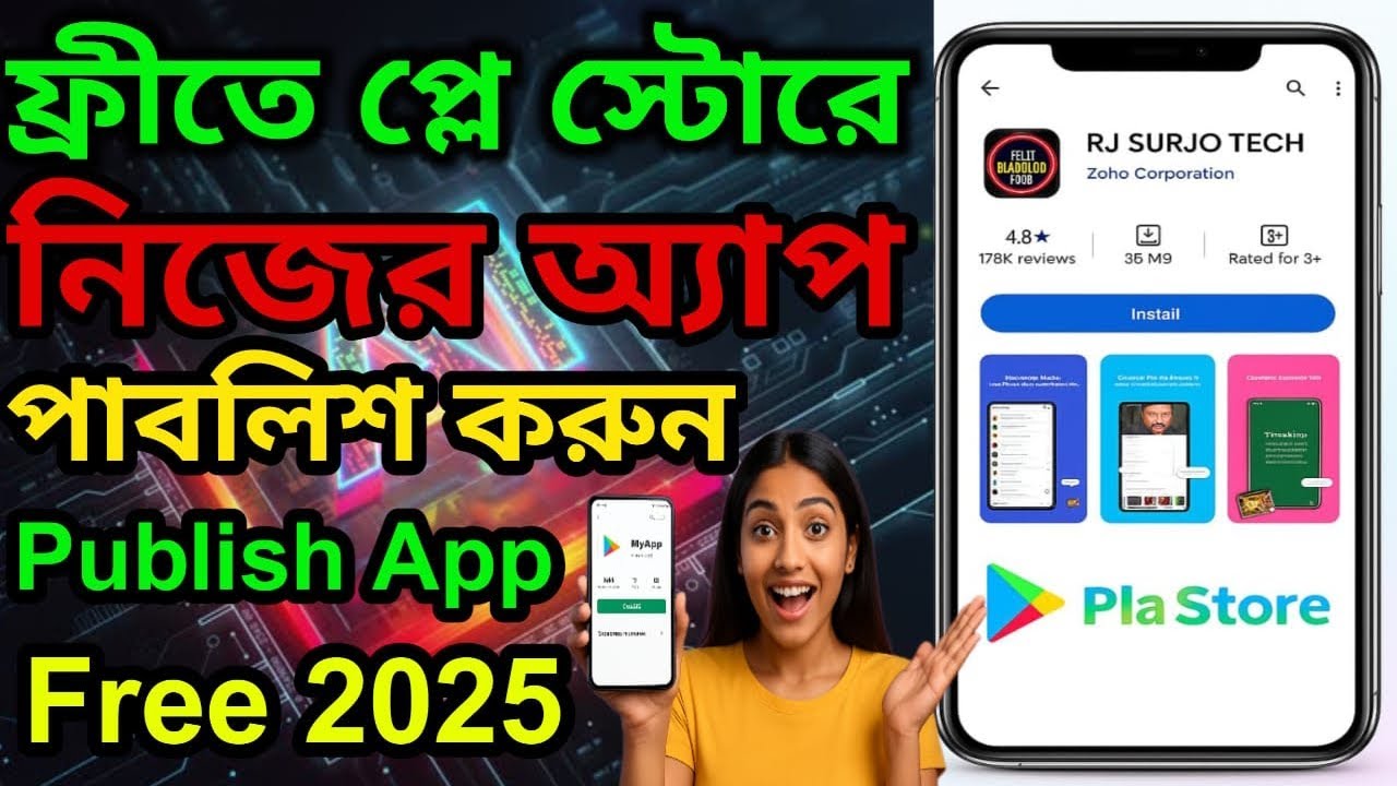 how to publish app on play store free | kivabe play store app upload korbo | APKMirror Tutorial 2025