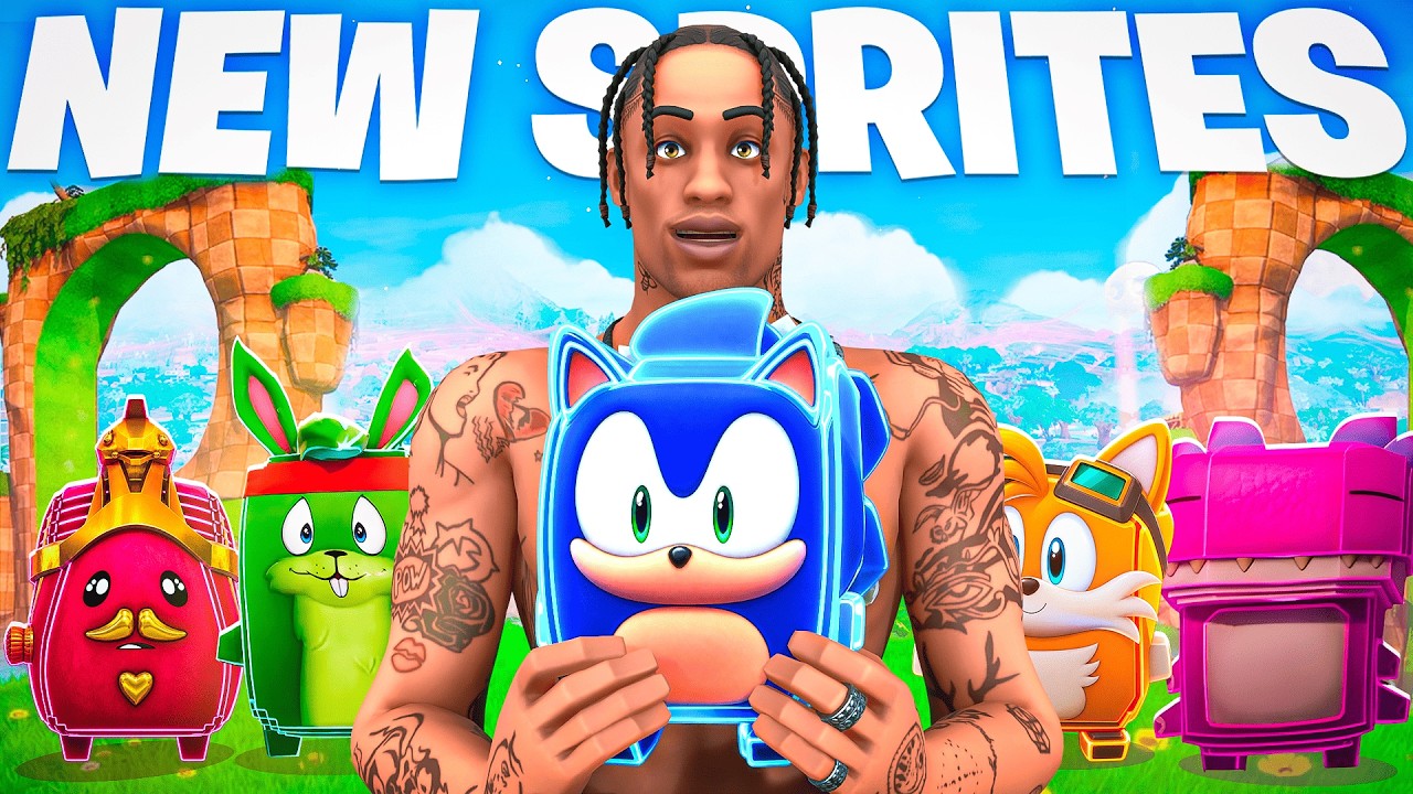 🔴LIVE - HUNTING ALL NEW SPRITES (FORTNITE CHAPTER 7 SEASON 4!)