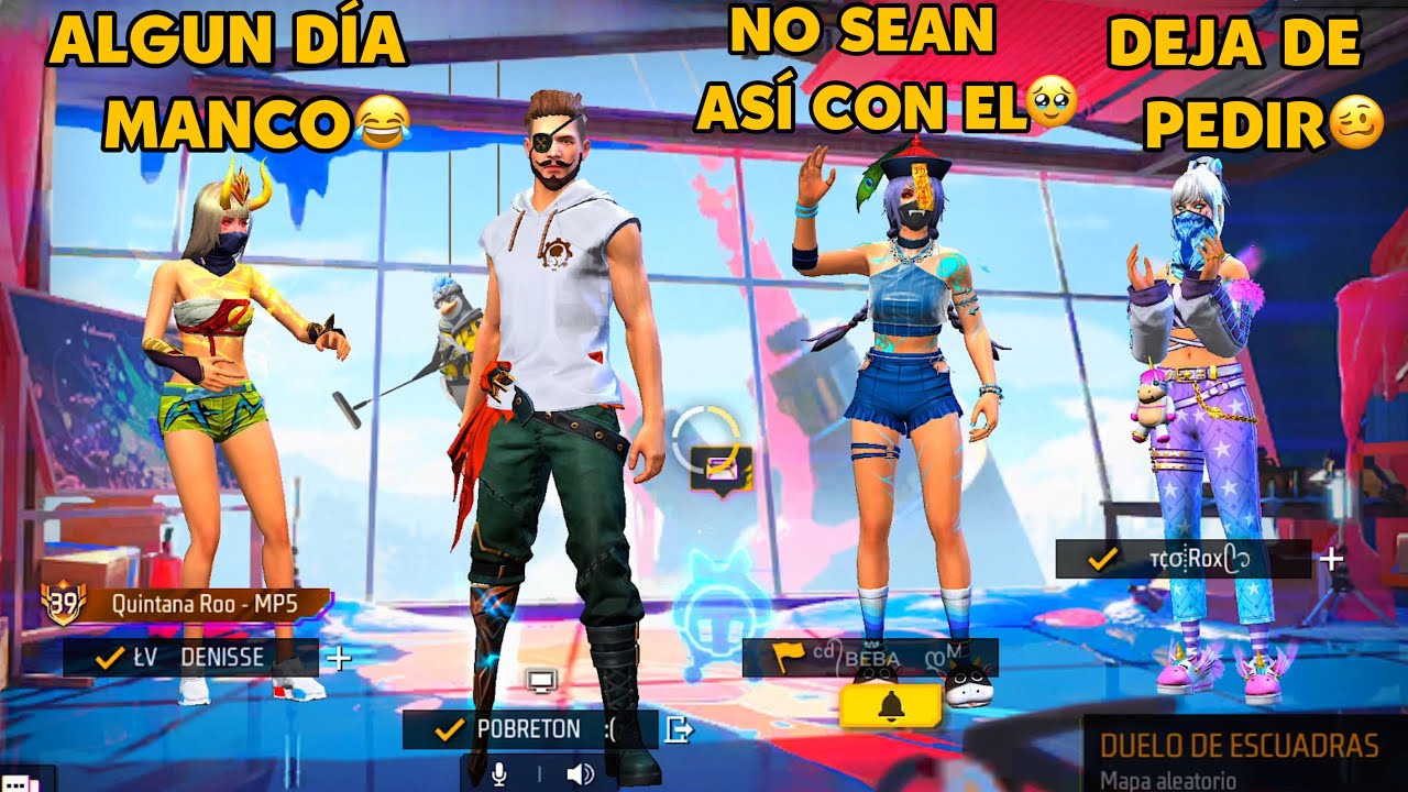 Me hago pasar por un jugador nuevo en free fire y estas chicas así me trataron🤡