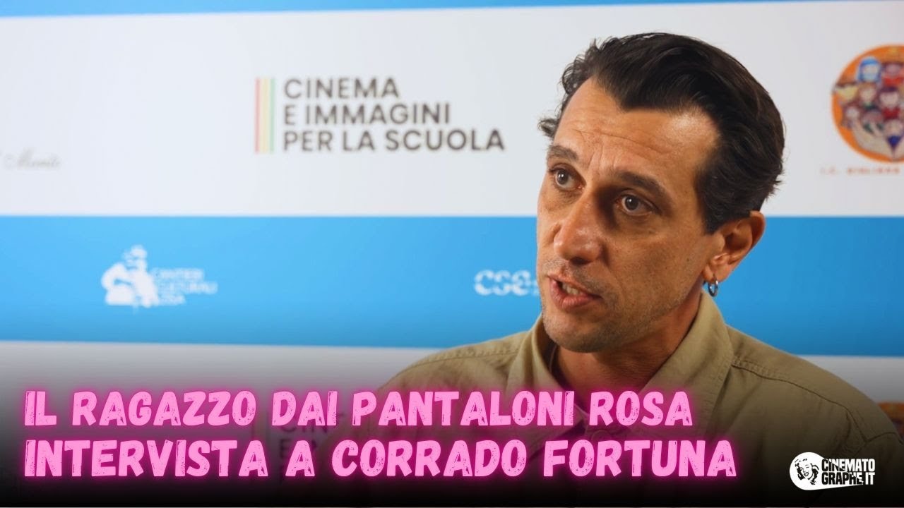 IL RAGAZZO DAI PANTALONI ROSA (2024) | Intervista a Corrado Fortuna 